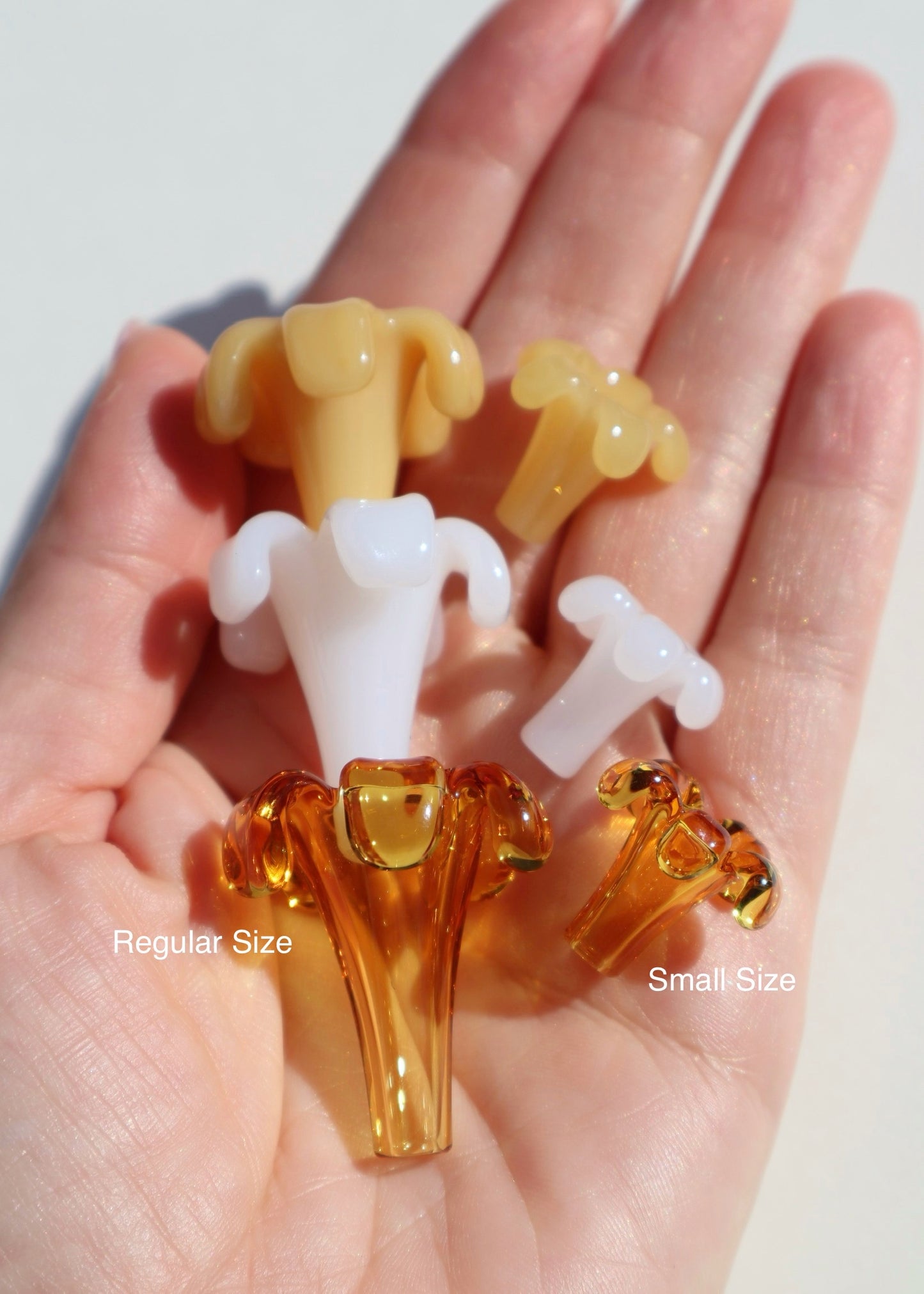 Single Puakenikeni Flowers ~ Small, Earring Size