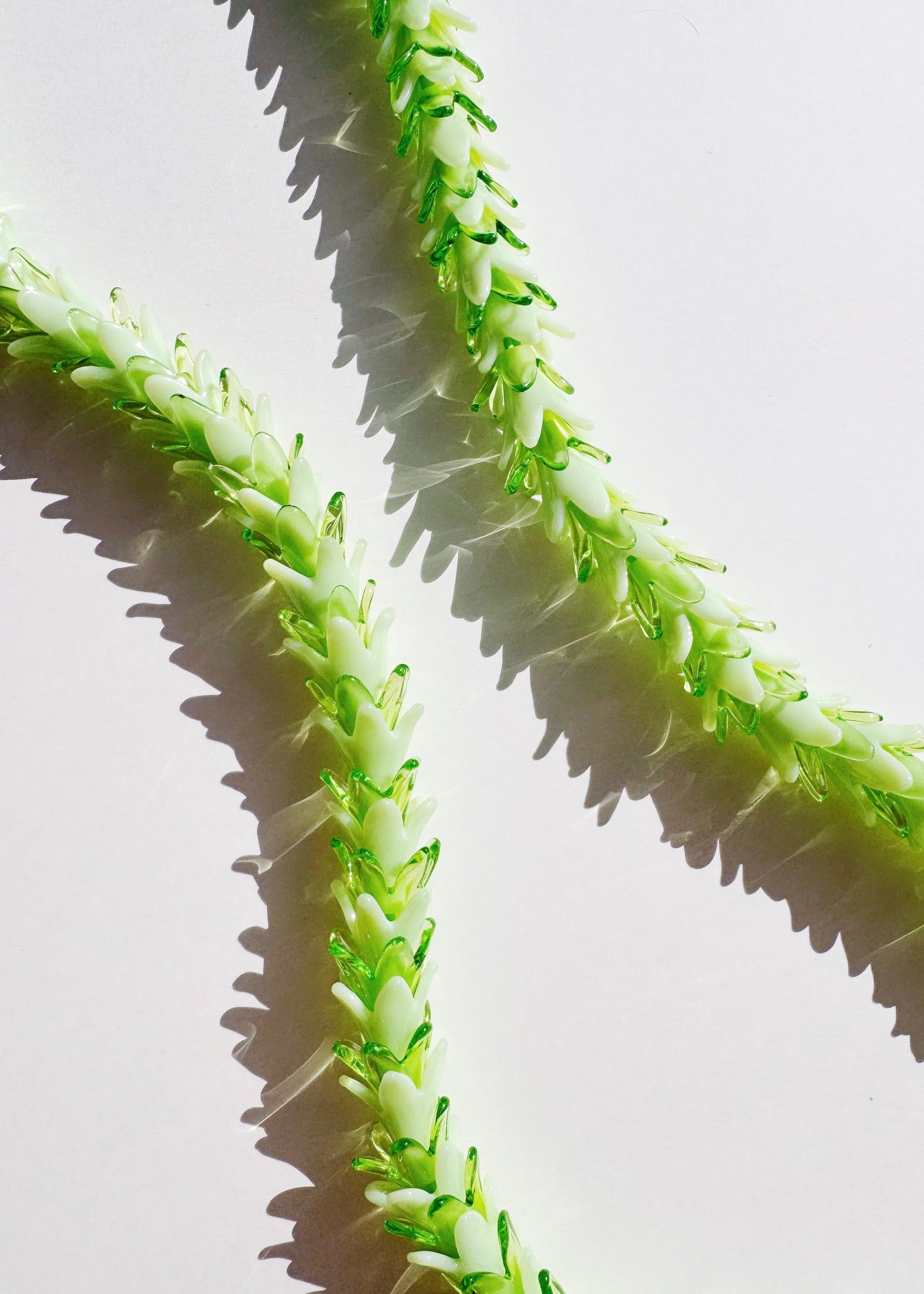 50% OFF - Full Glass Forever Lei in Pakalana with 118 Pua