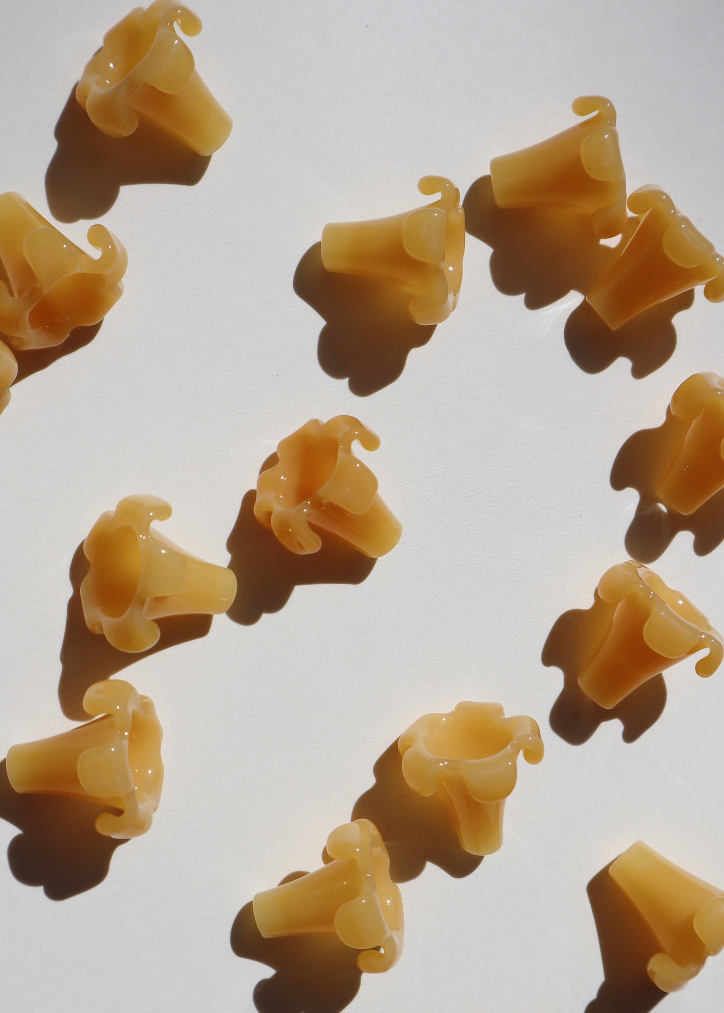 Perfectly Imperfect 40% OFF - Single Honey Yellow Puakenikeni Pua ~ Earring Size
