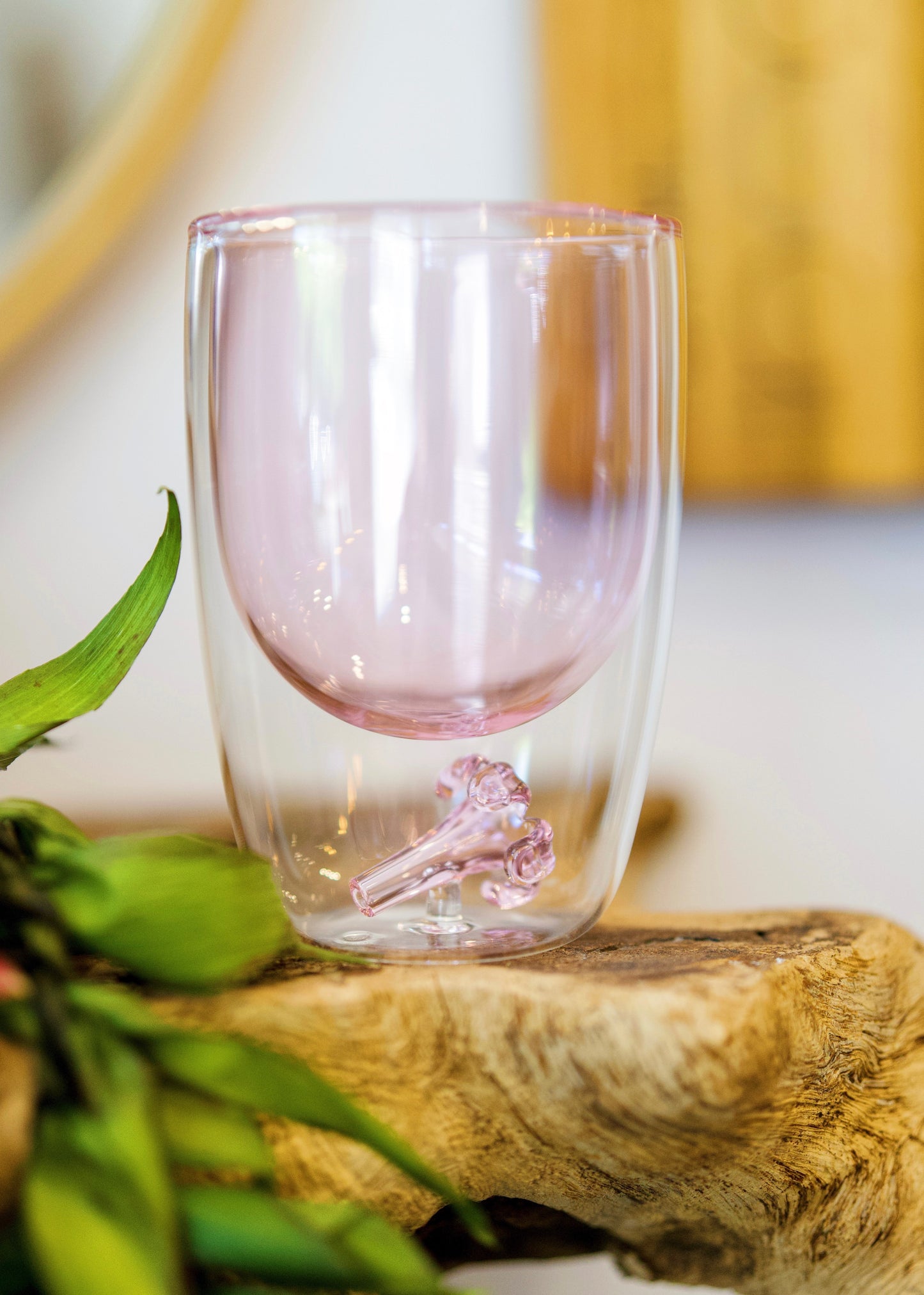 Puakenikeni Glass Tumbler Cup