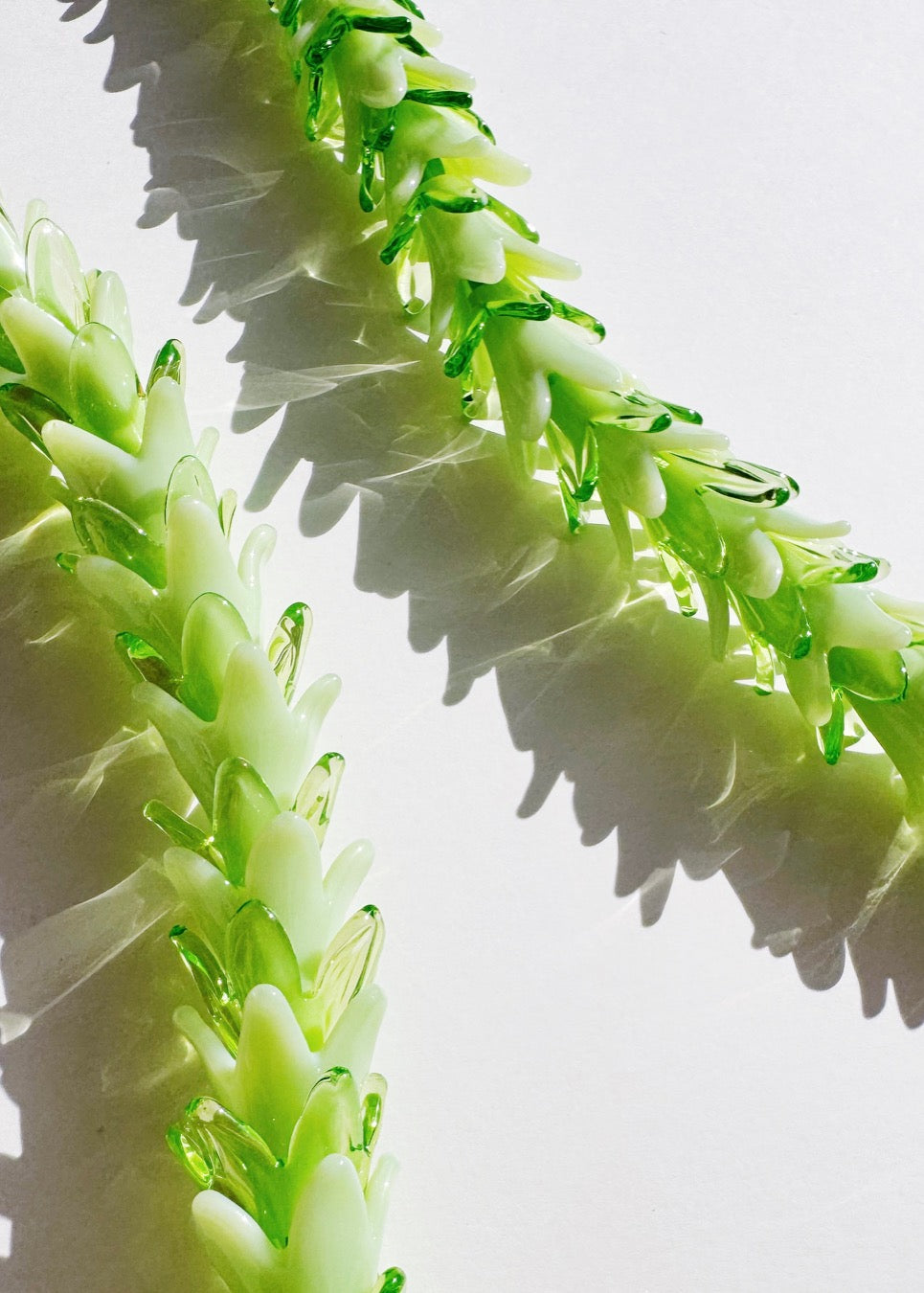 50% OFF - Full Glass Forever Lei in Pakalana with 118 Pua