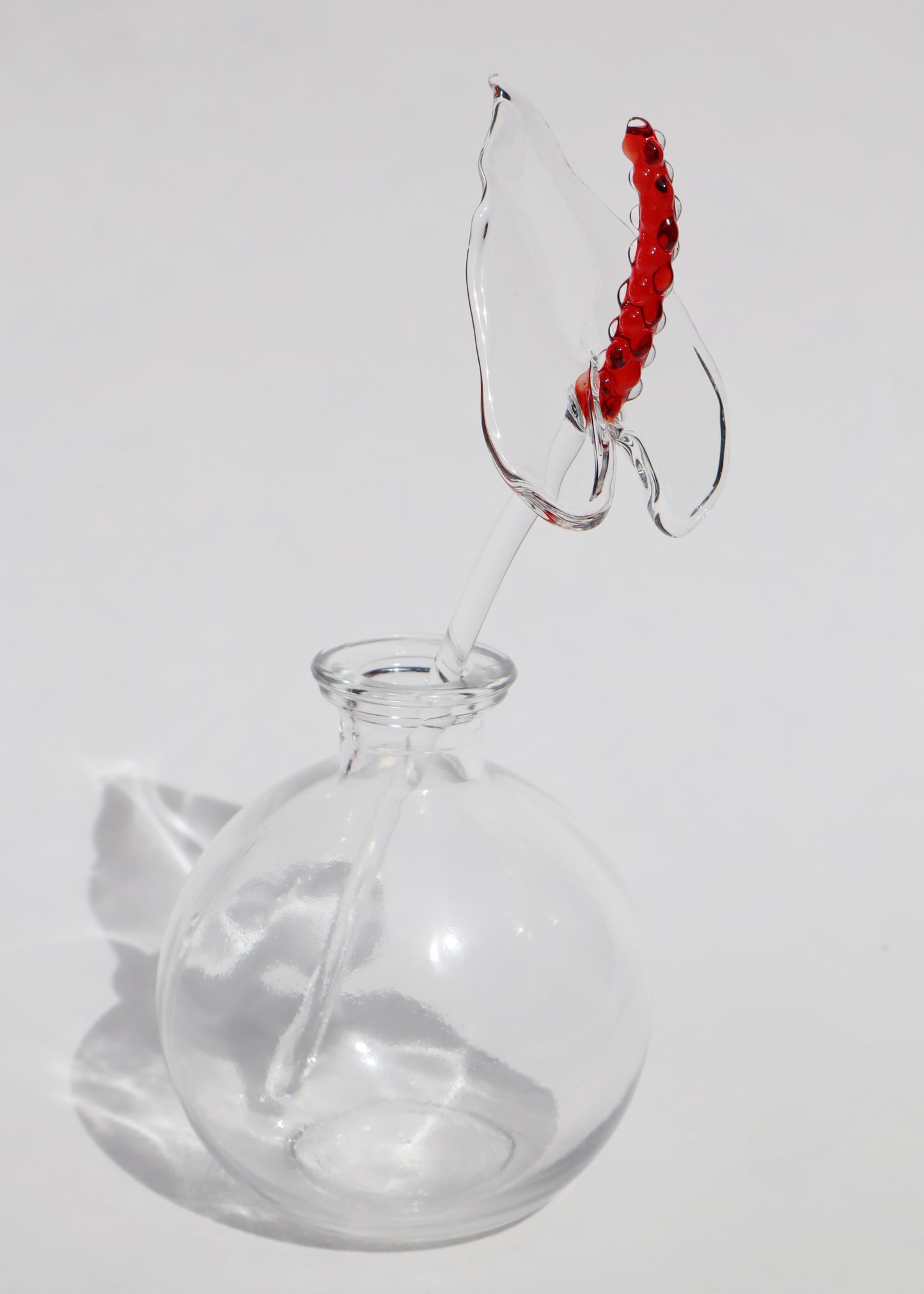 Glass Anthurium Vase #3