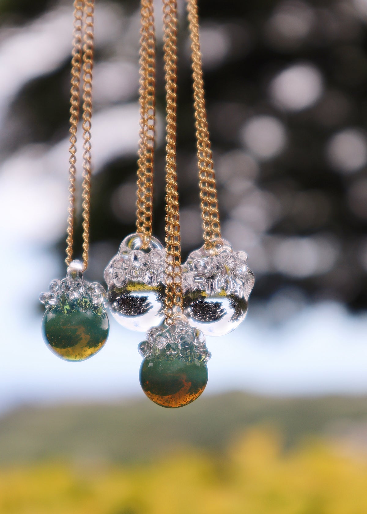 FROM THE ARCHIVES - Mini Crystal Ball Necklace