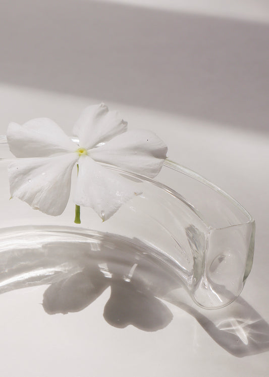 Perfectly Imperfect 40% OFF - Medium Rainbow Pua Vase - Clear