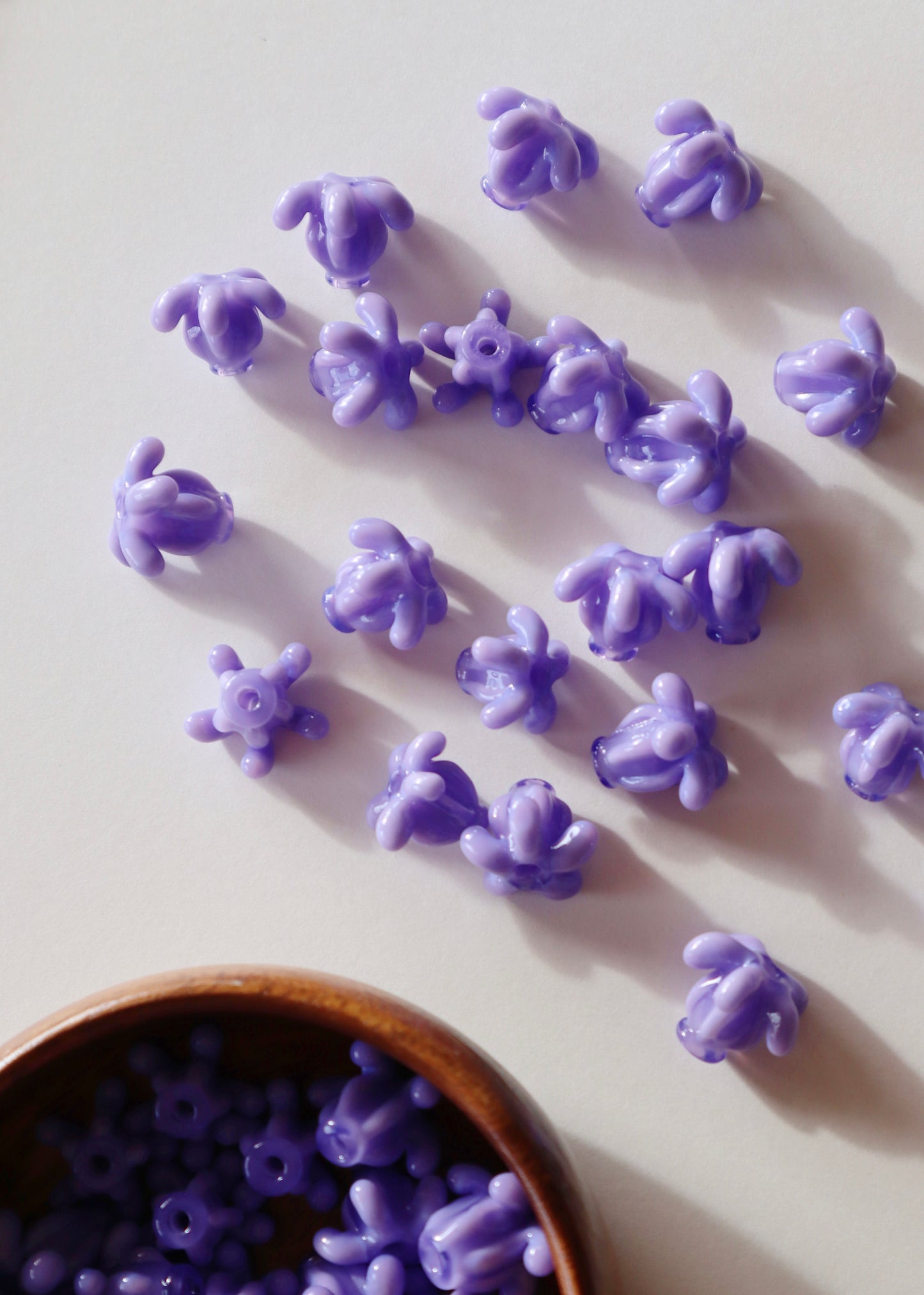 Perfectly Imperfect 40% OFF - Single Pua Kalaunu Crown Flowers Opaque Purple
