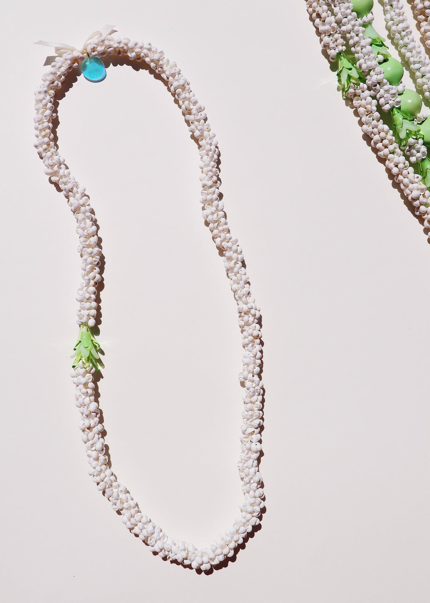 50% OFF - Pakalana Mongo Shell Lei with 3 Glass Pua
