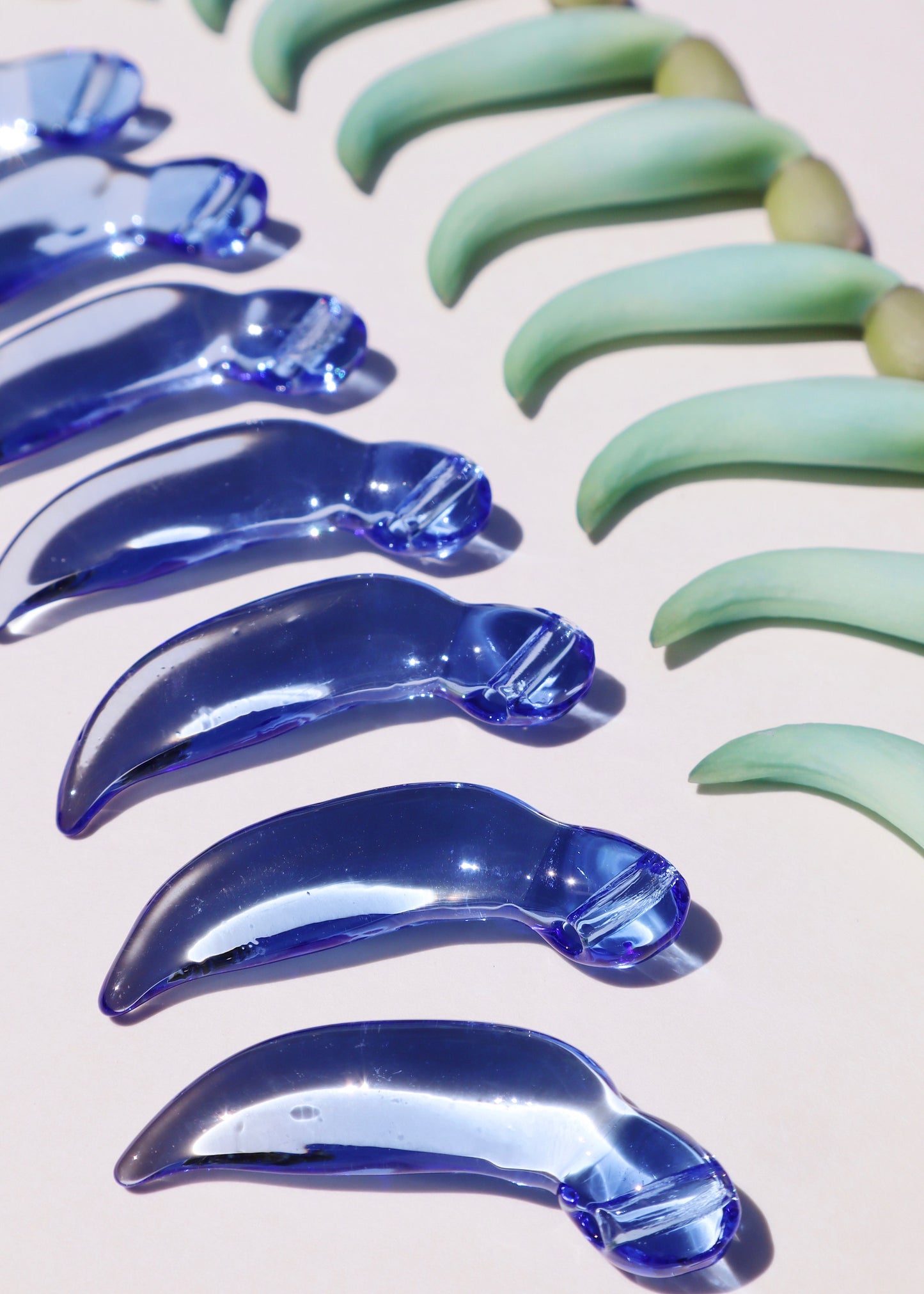 Single Blue Jade Flower Buds