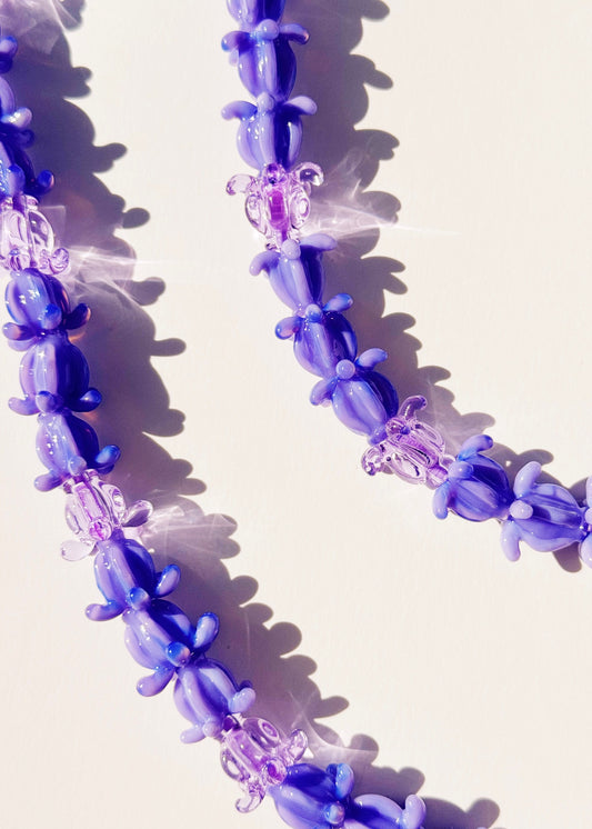 Full Glass Pua Kalaunu Crown Flower Lei with 67 Pua