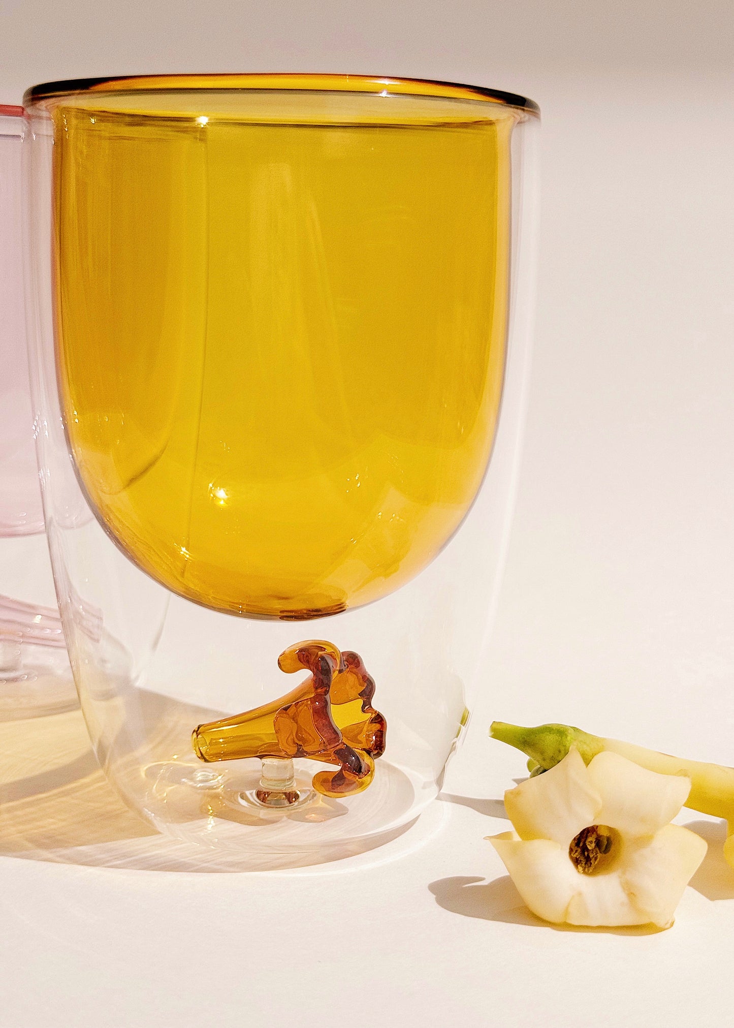 Puakenikeni Glass Tumbler Cup