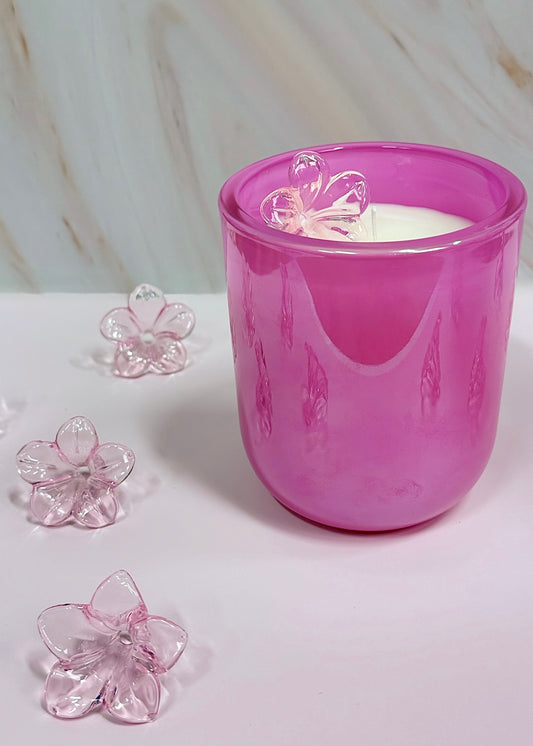 Jules & Gem X Arlie Glass - 7oz Candle Plumeria