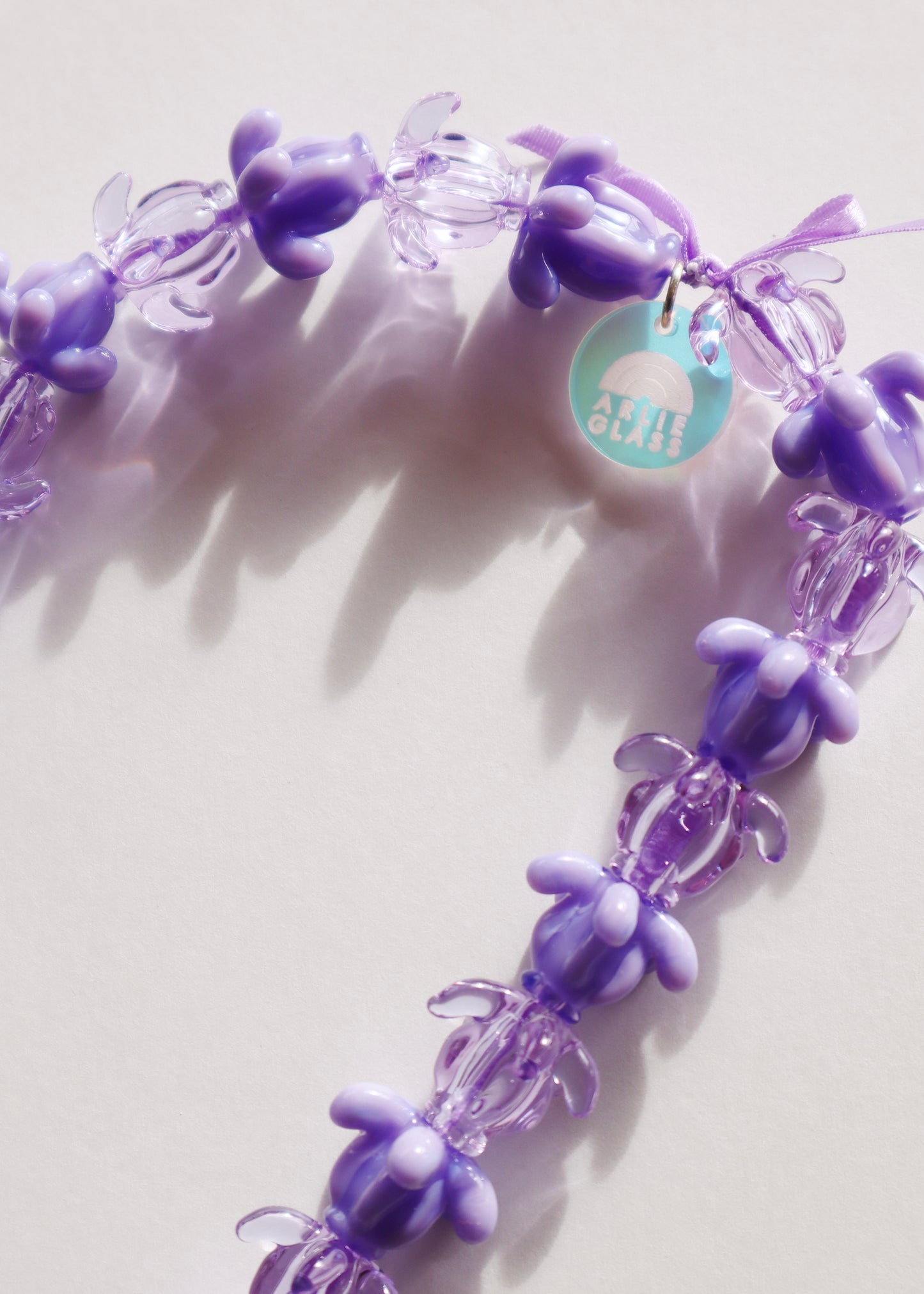 Perfectly Imperfect 40% OFF - Full Glass Crown Flower Lei with 52 Pua