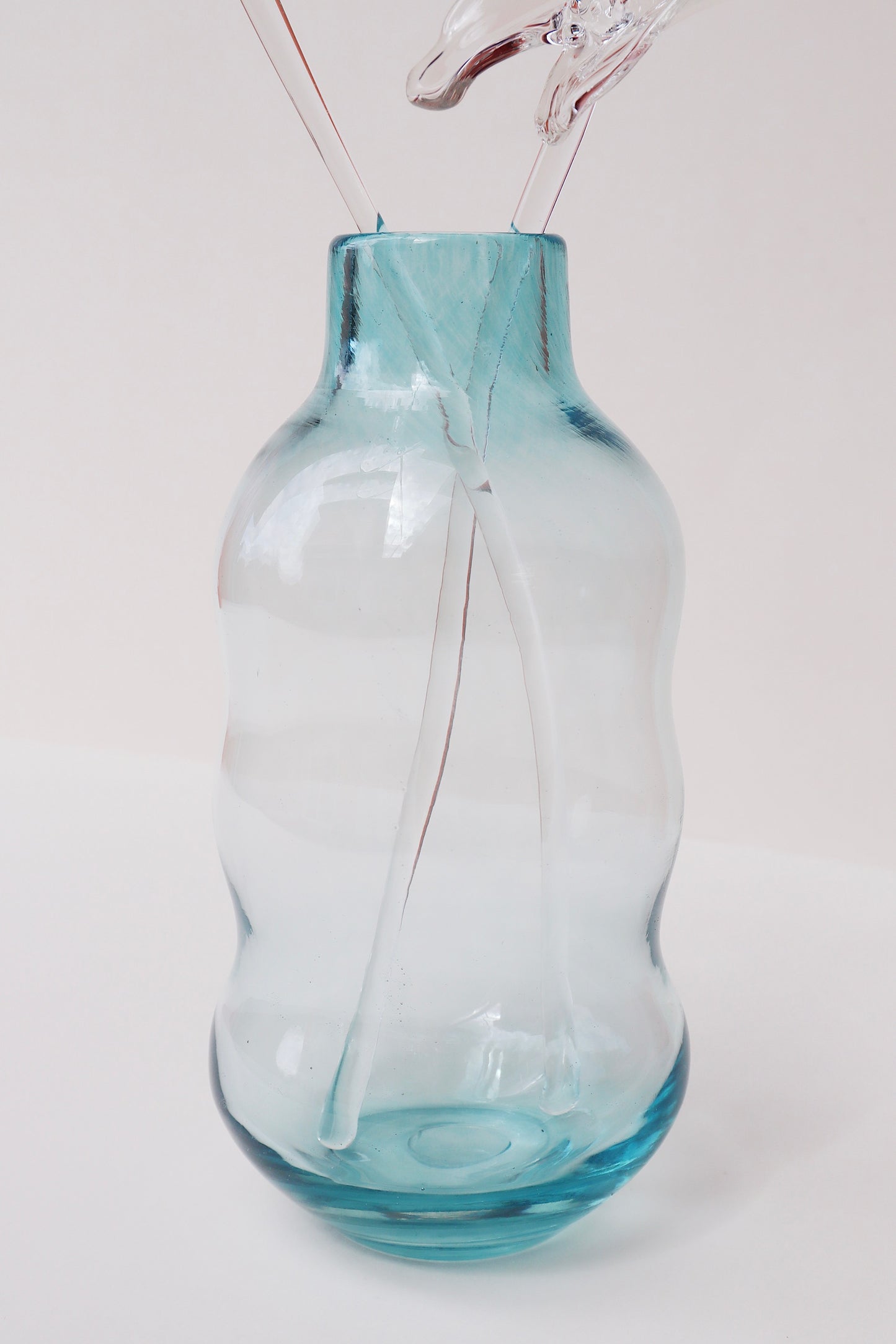 Glass Anthurium Vase Set #3
