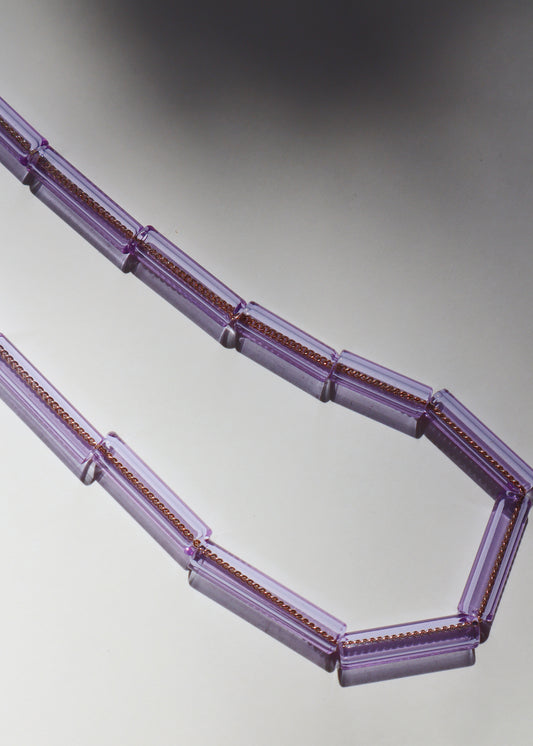 FROM THE ARCHIVES - Purple Multi Tube Necklace