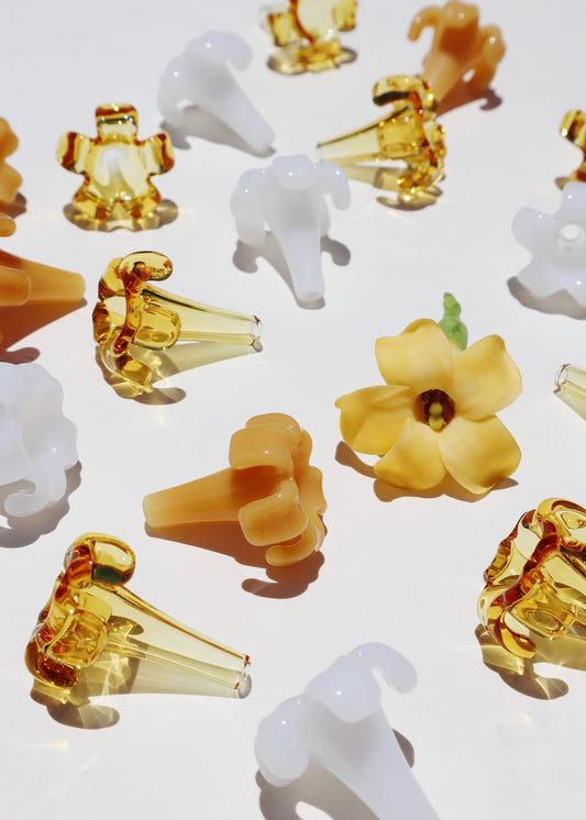 Single Puakenikeni Flowers ~ Regular, Lei Size