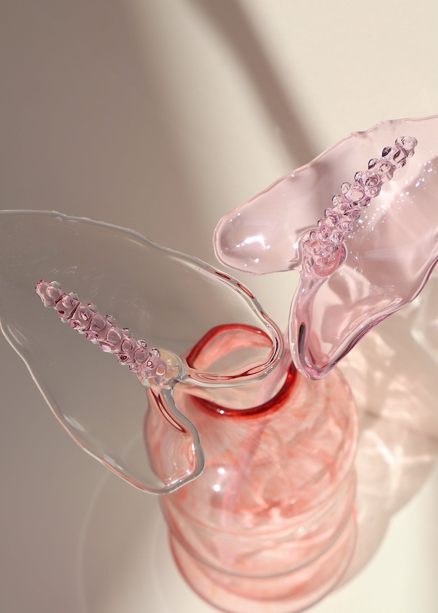 Glass Anthurium Vase Set #1