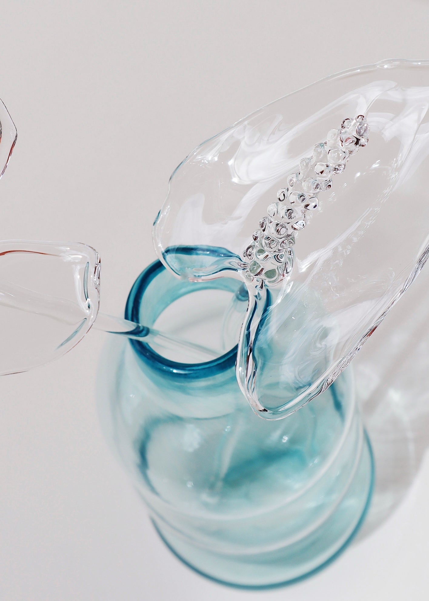 Glass Anthurium Vase Set #3