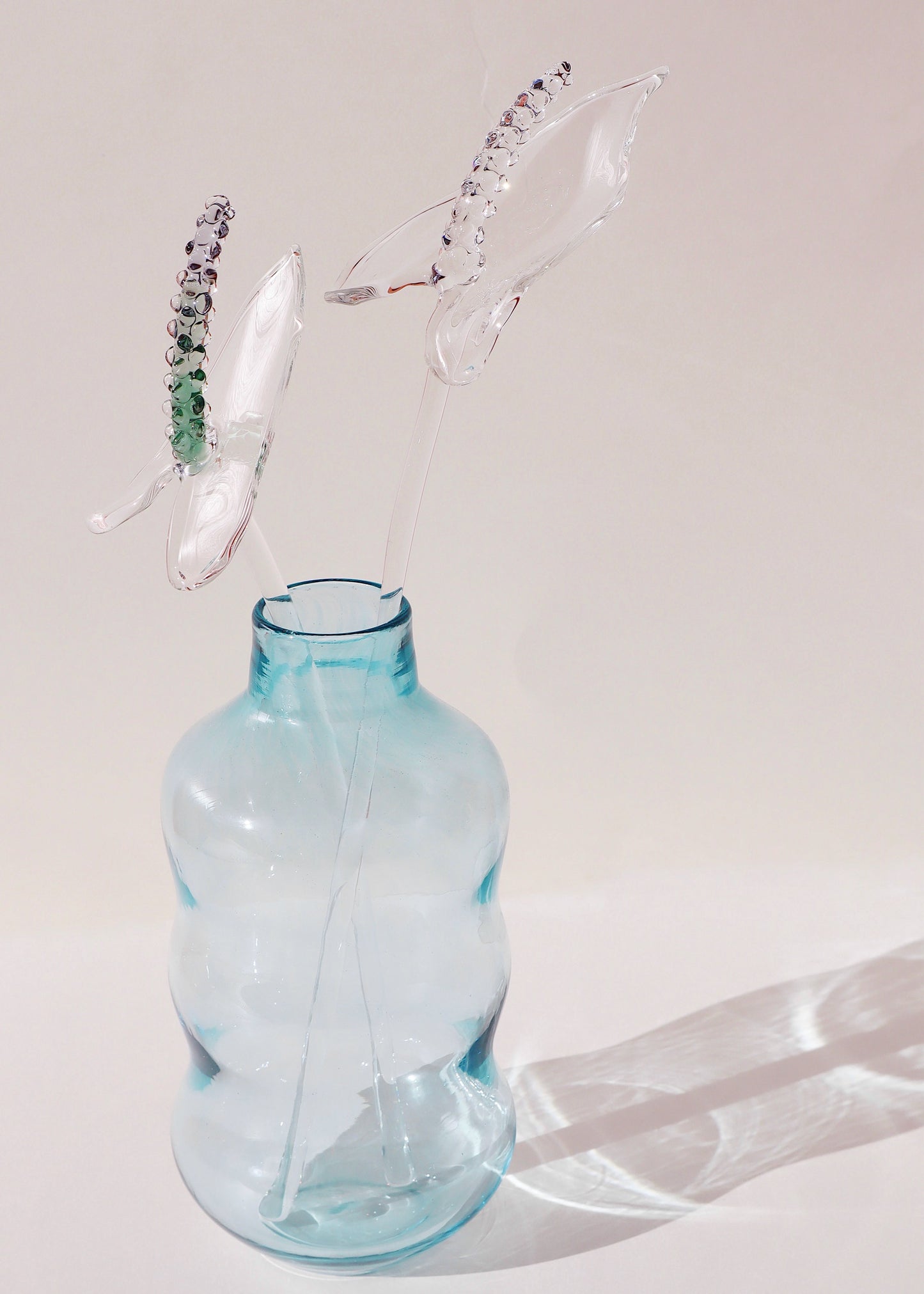 Glass Anthurium Vase Set #5