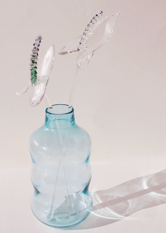 Glass Anthurium Vase Set #5