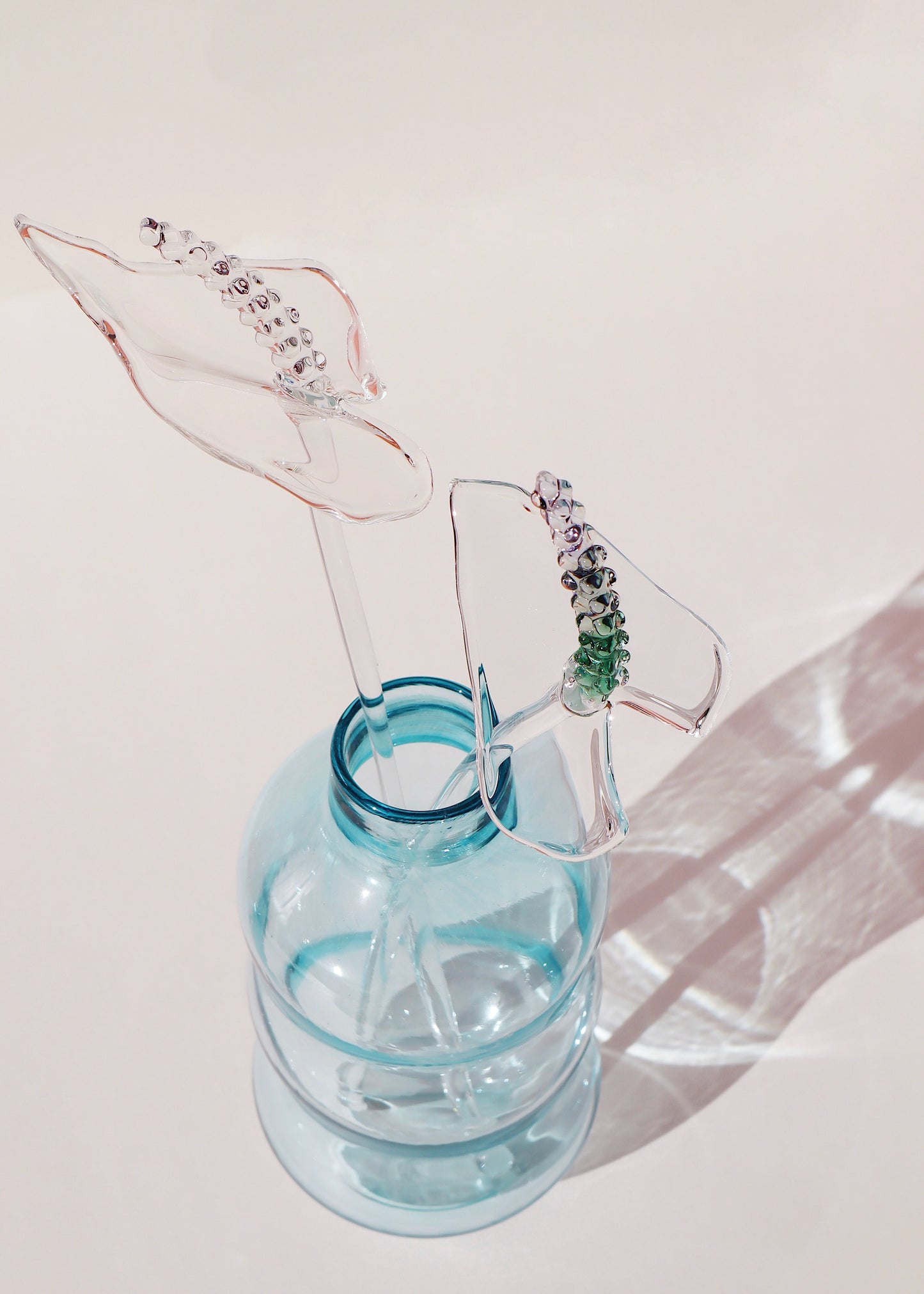 Glass Anthurium Vase Set #5