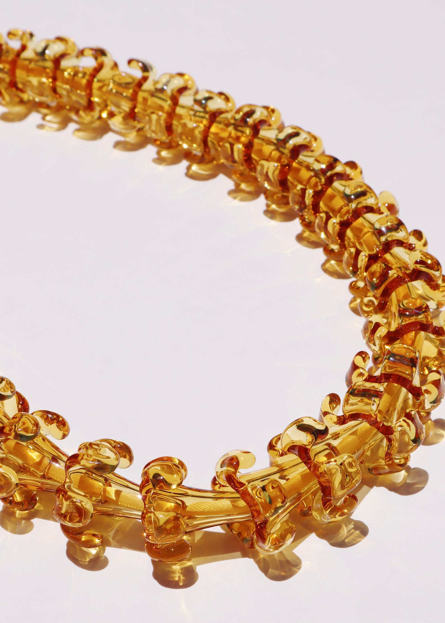 Full Glass Puakenikeni & Mongo Shell Lei with 45 Pua