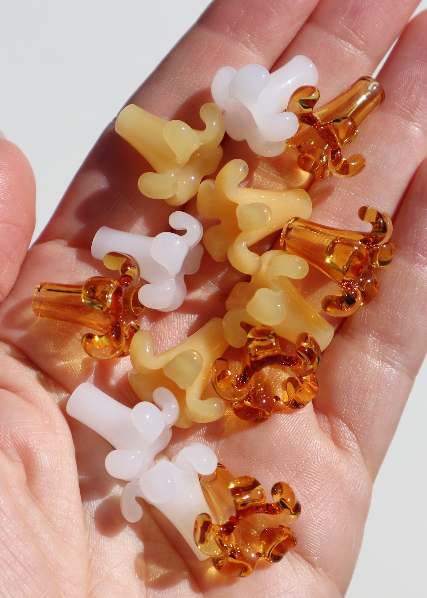 Single Puakenikeni Flowers ~ Small, Earring Size