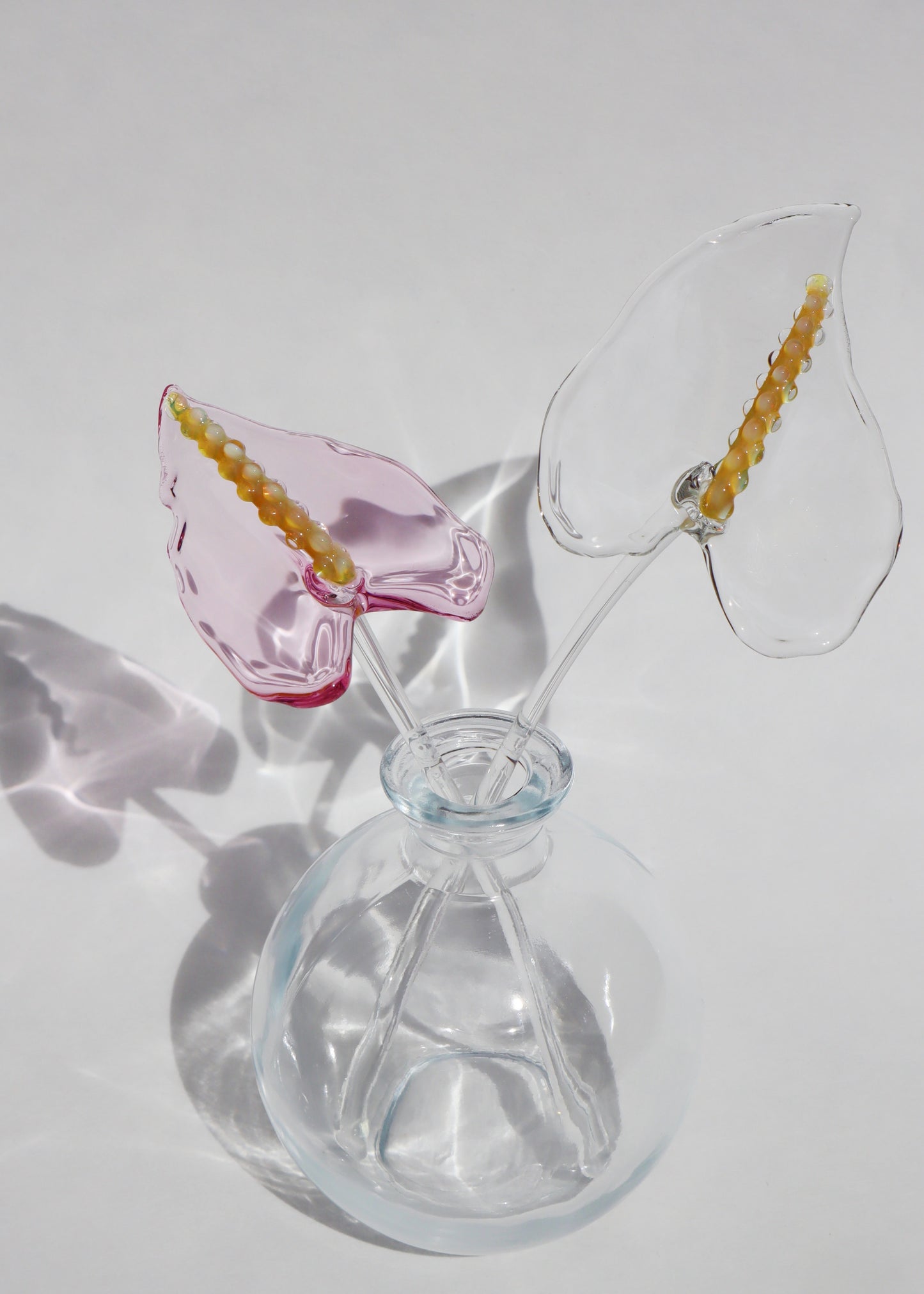 Glass Anthurium Vase (Set) #4
