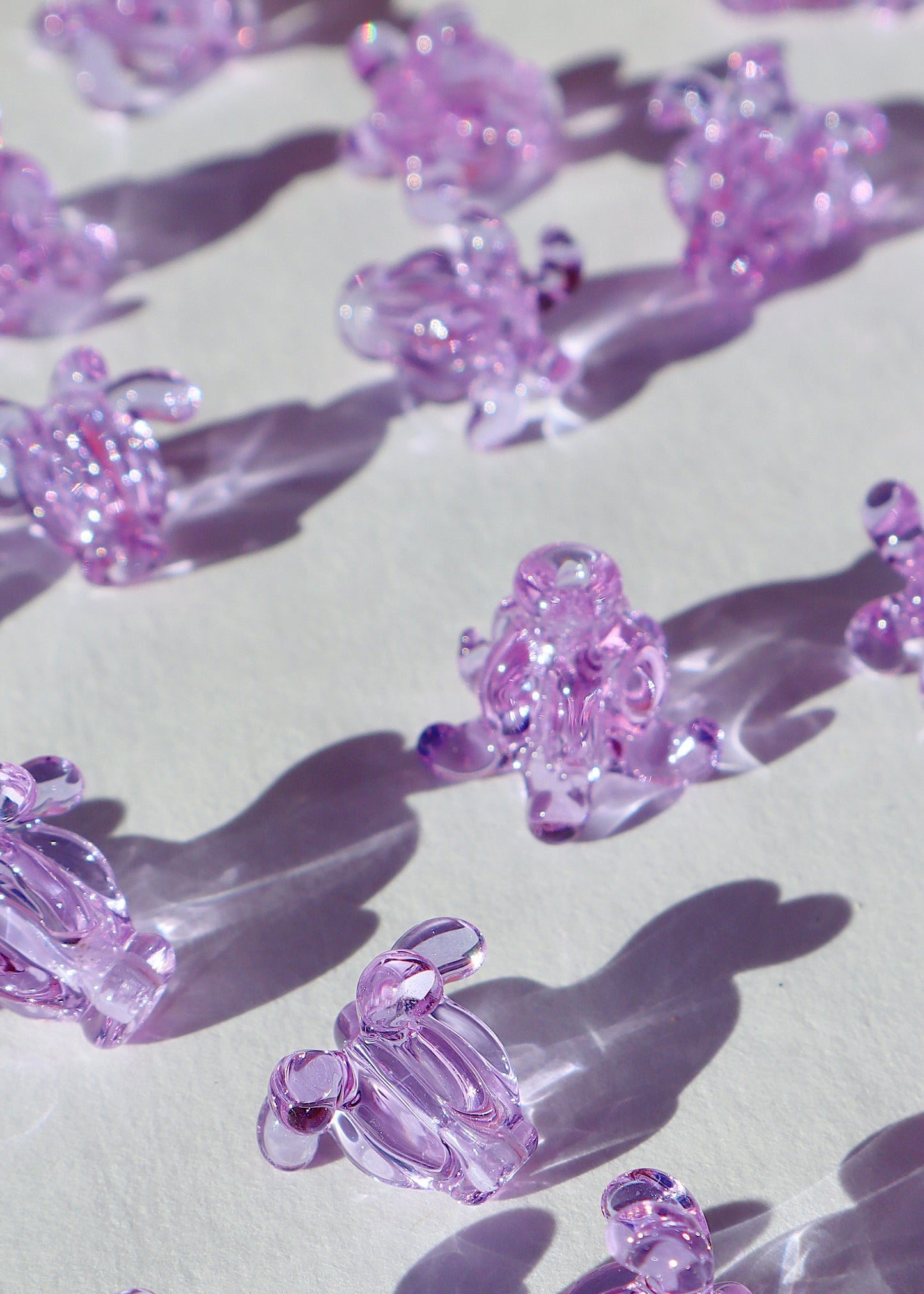 Perfectly Imperfect 40% OFF - Single Pua Kalaunu Crown Flowers Translucent Purple