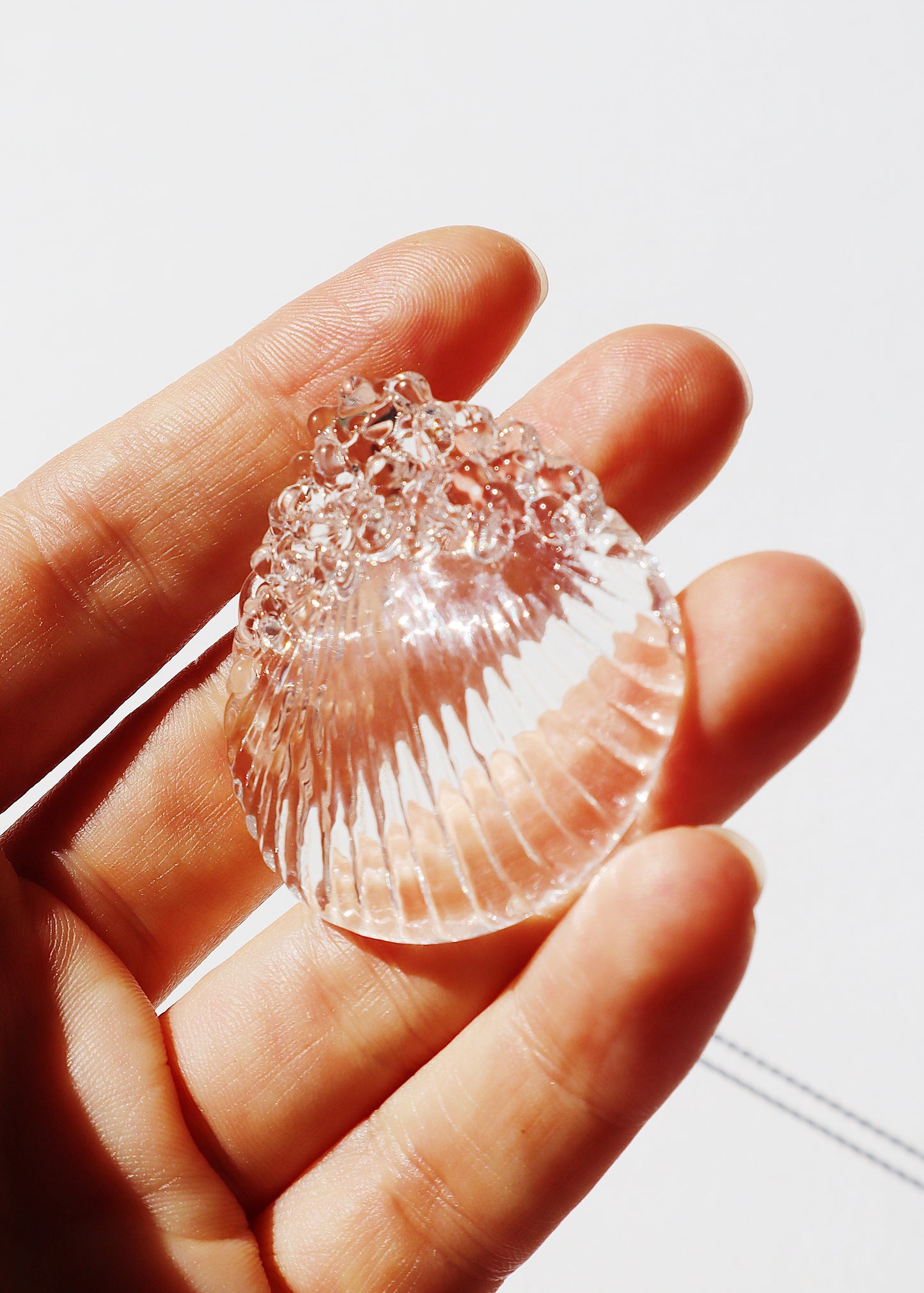 35% OFF SALE - Clustered Seashell Pendant Necklace - One of A Kind