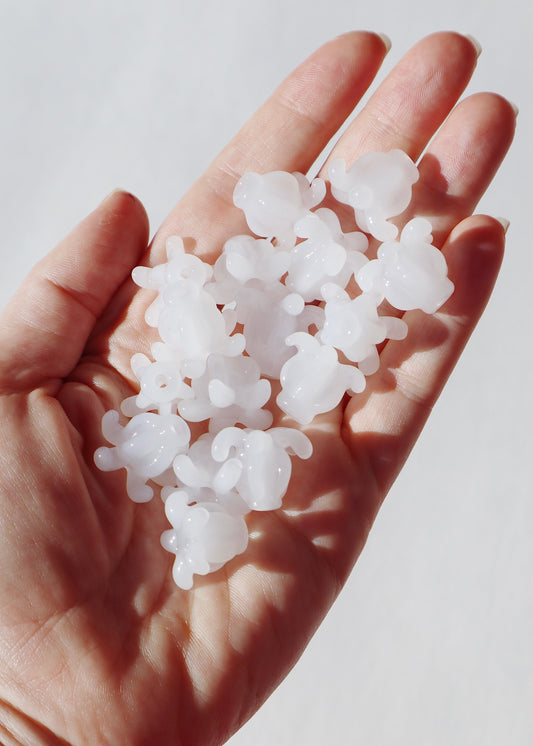 Perfectly Imperfect 35% OFF - Single Pua Kalaunu Crown Flowers Milky White