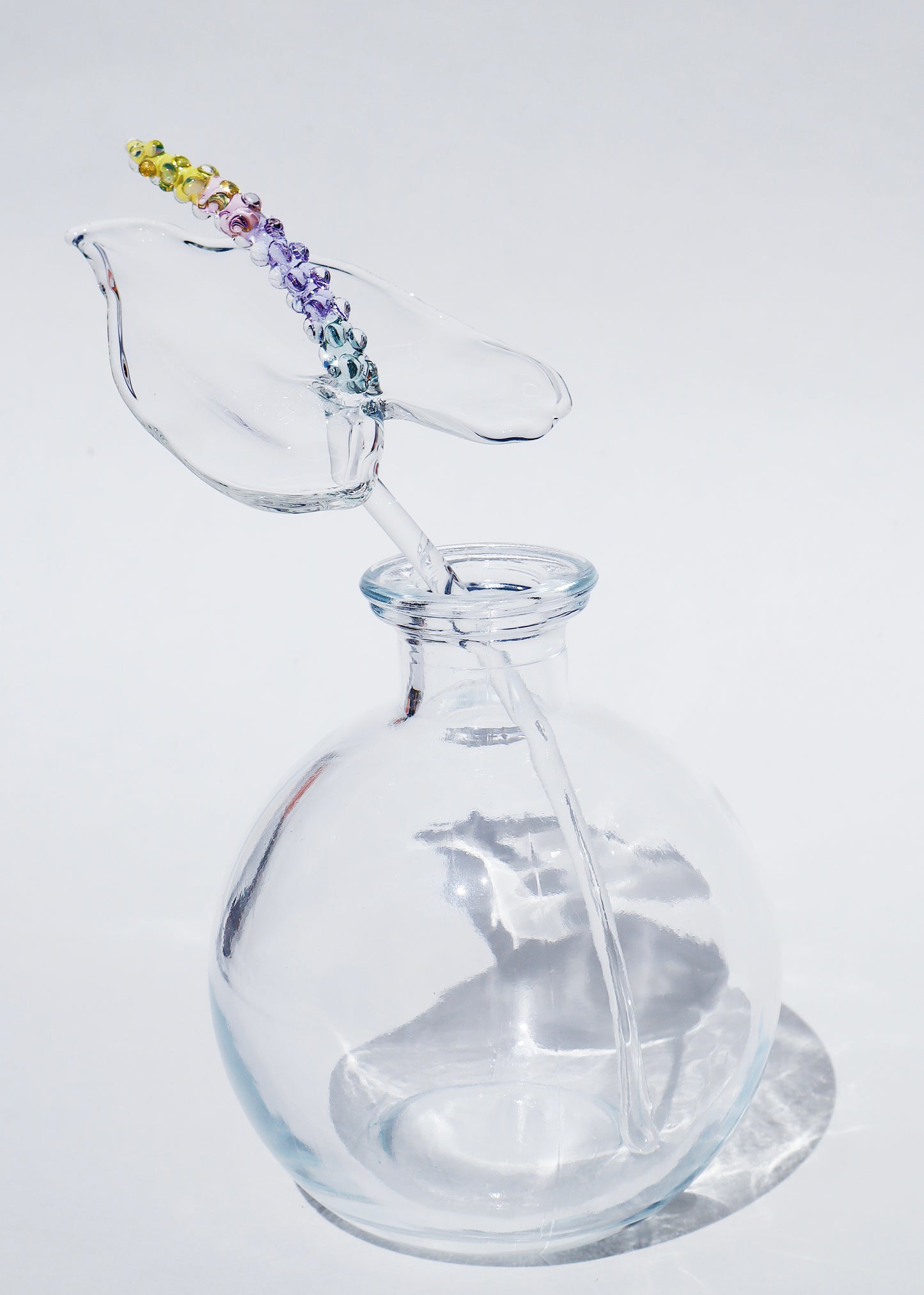 Glass Anthurium Vase #6