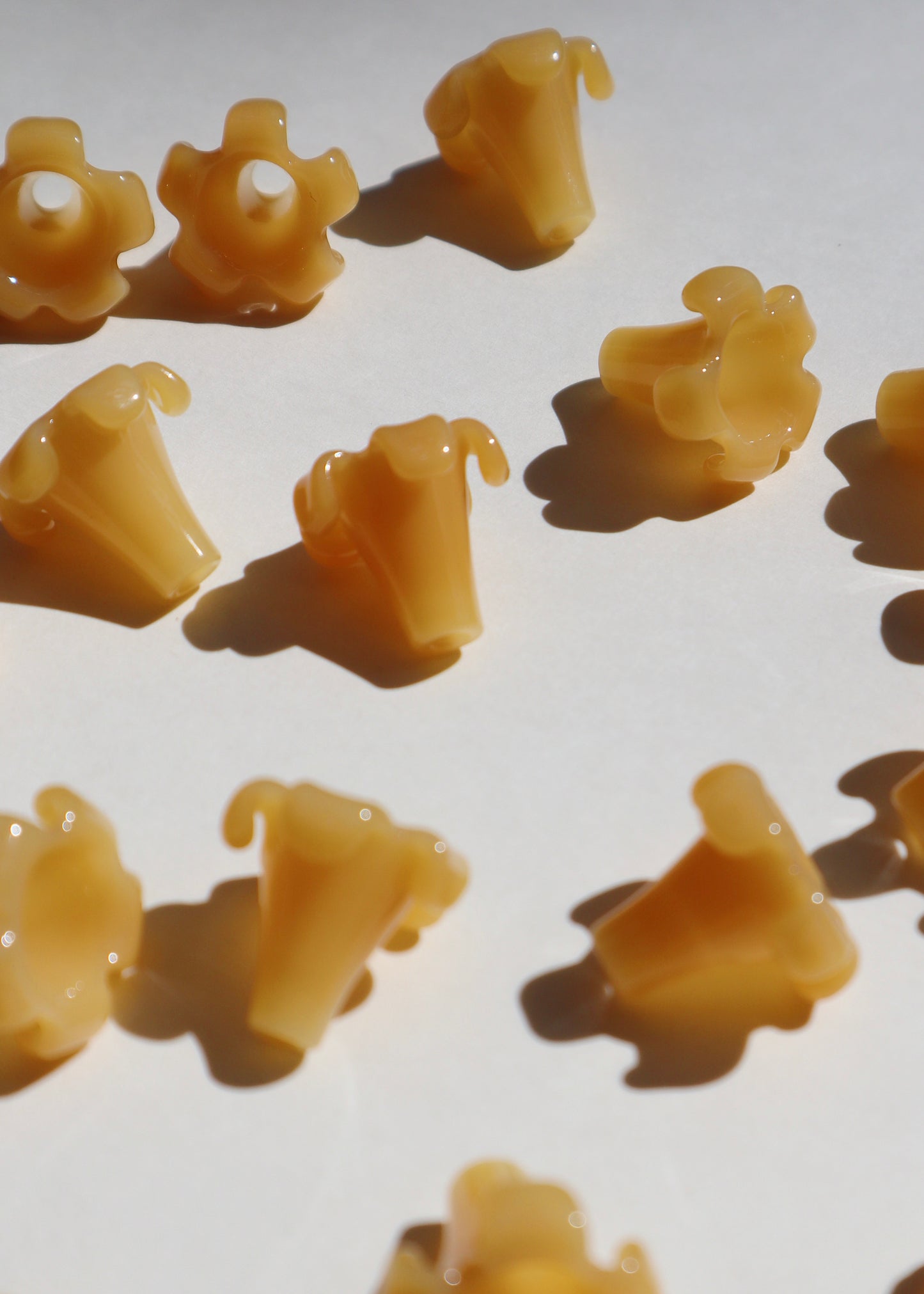 Perfectly Imperfect 40% OFF - Single Honey Yellow Puakenikeni Pua ~ Earring Size