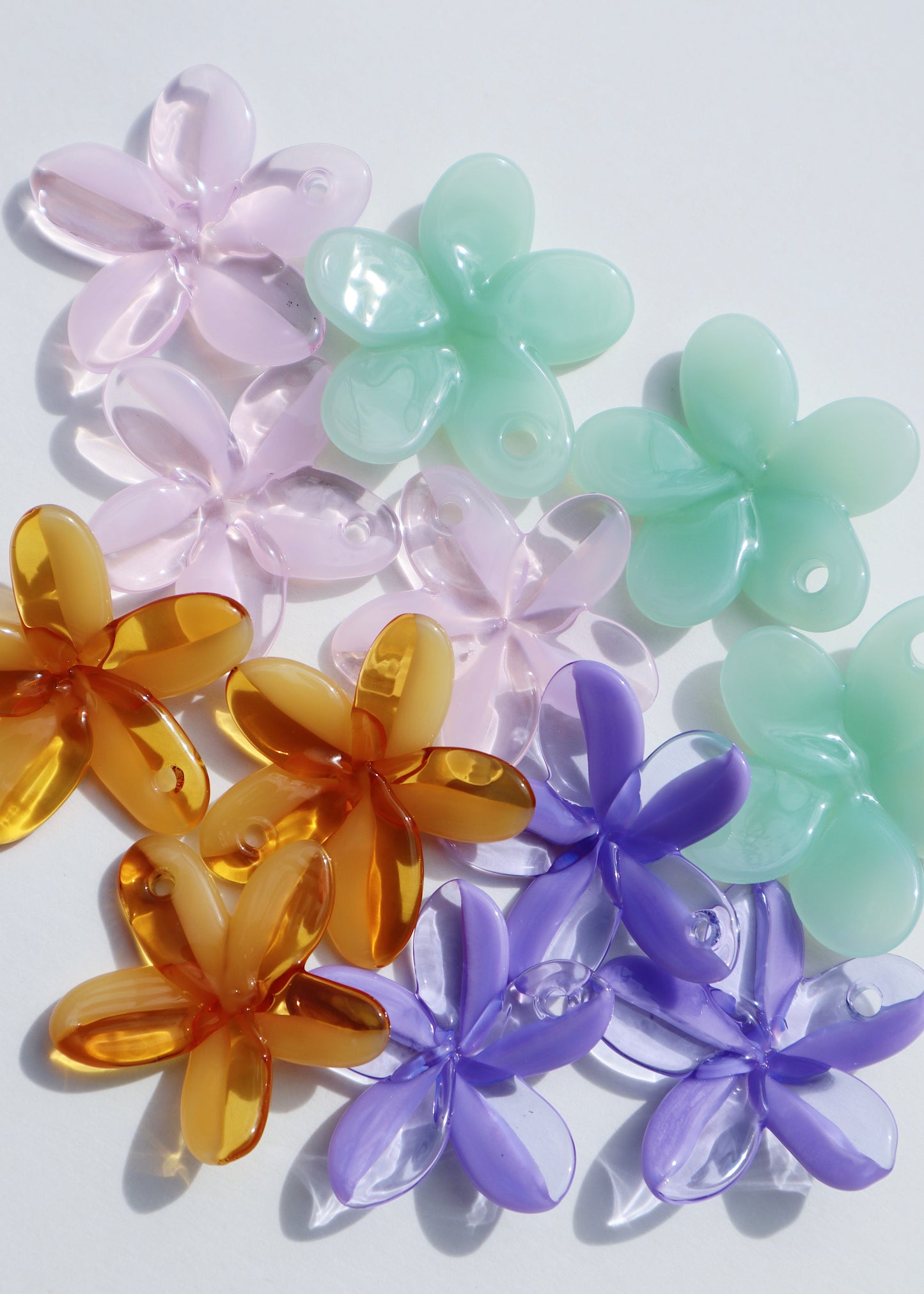 Perfectly Imperfect 40% off - Single Plumeria Necklace Pendant Flowers Multiple Colors