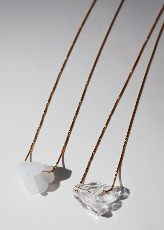Single Pikake Gold-Filled Box Chain Necklace, Adjustable