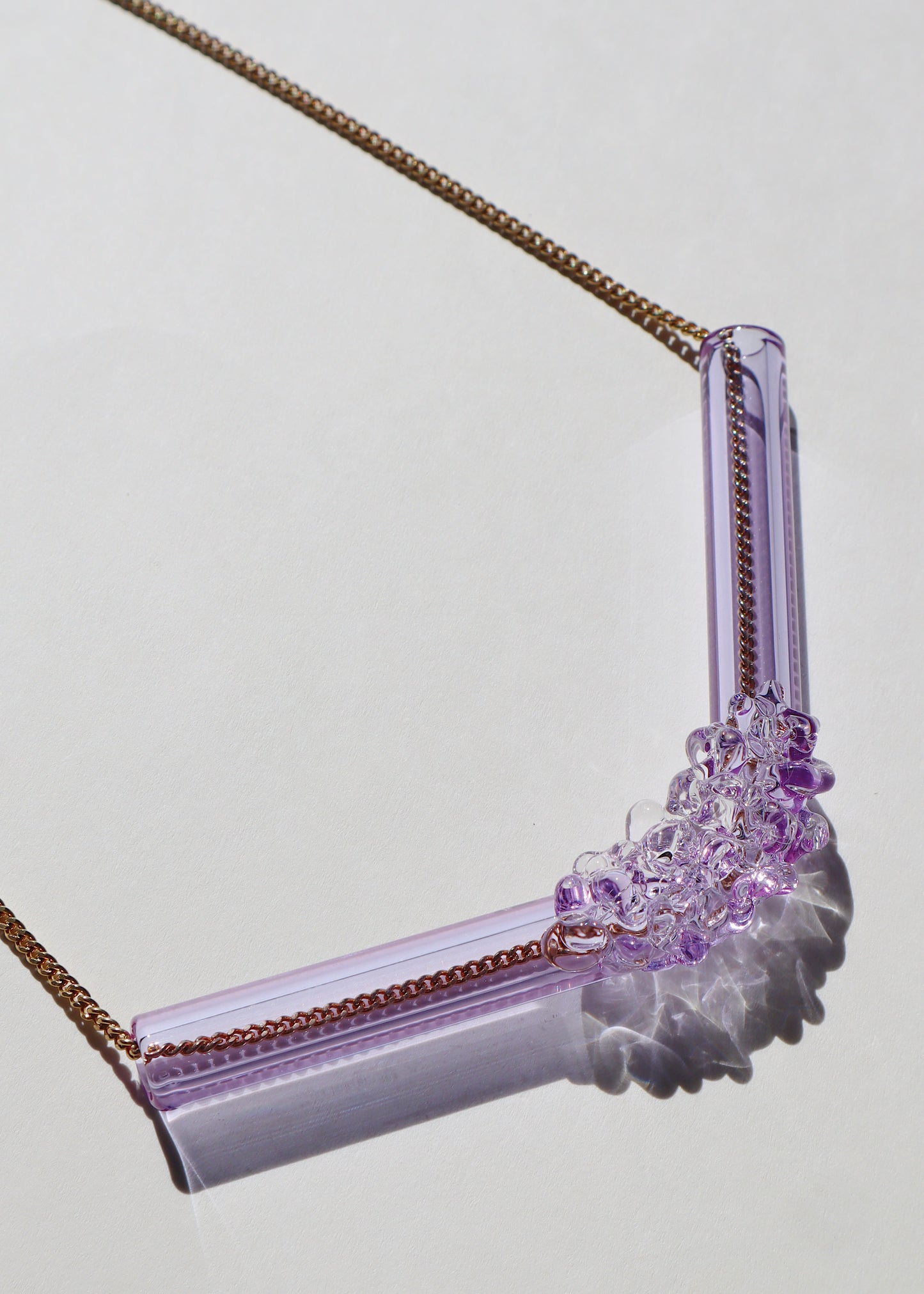 FROM THE ARCHIVES - Glass Cluster Tube Necklaces