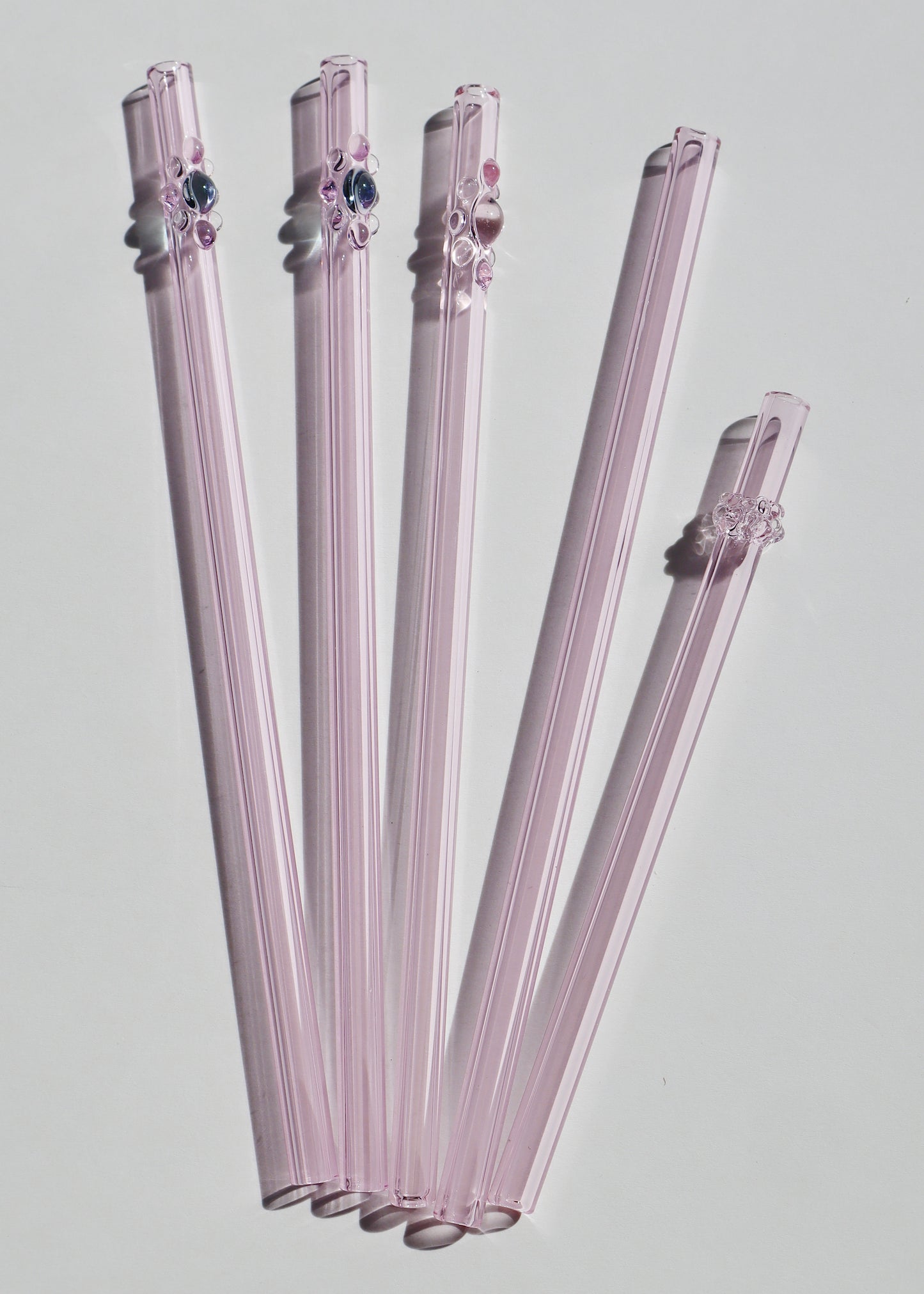 Perfectly Imperfect 40% OFF - Glass Straws - Pink Mixed Set