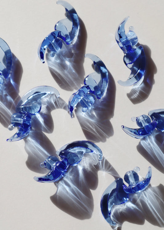 Perfectly Imperfect 40% OFF - Single Blue Jade Buds ~ Regular, Lei Size