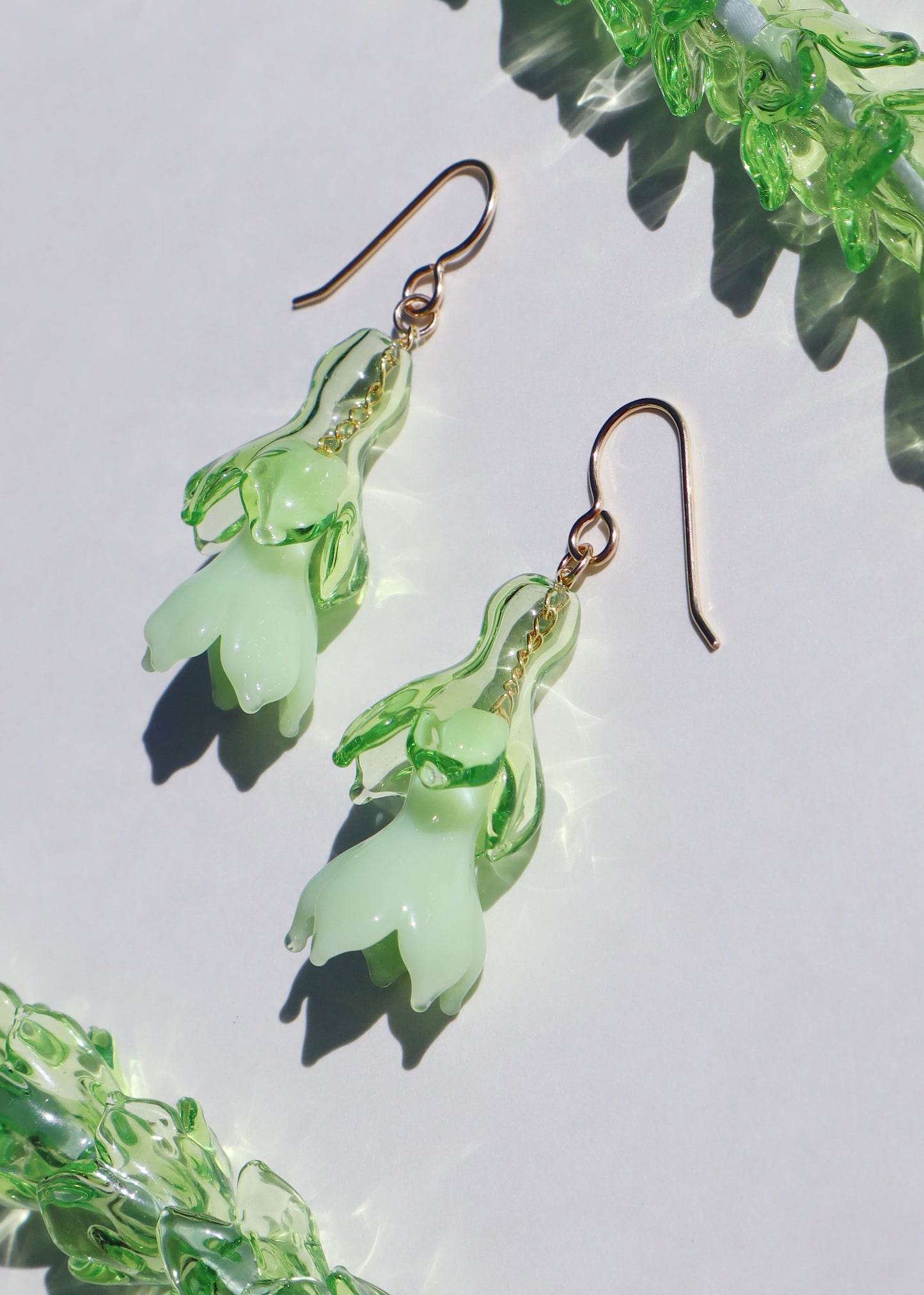 Pakalana Flower Drop Earrings