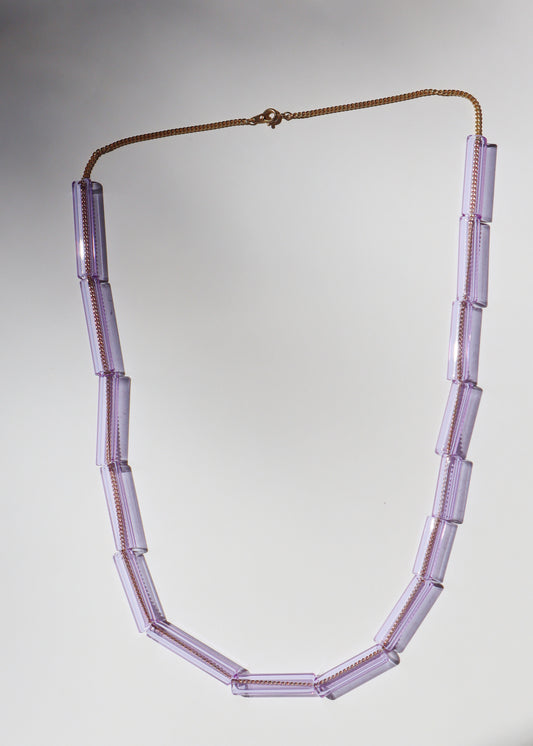 FROM THE ARCHIVES - Purple Multi Tube Necklace