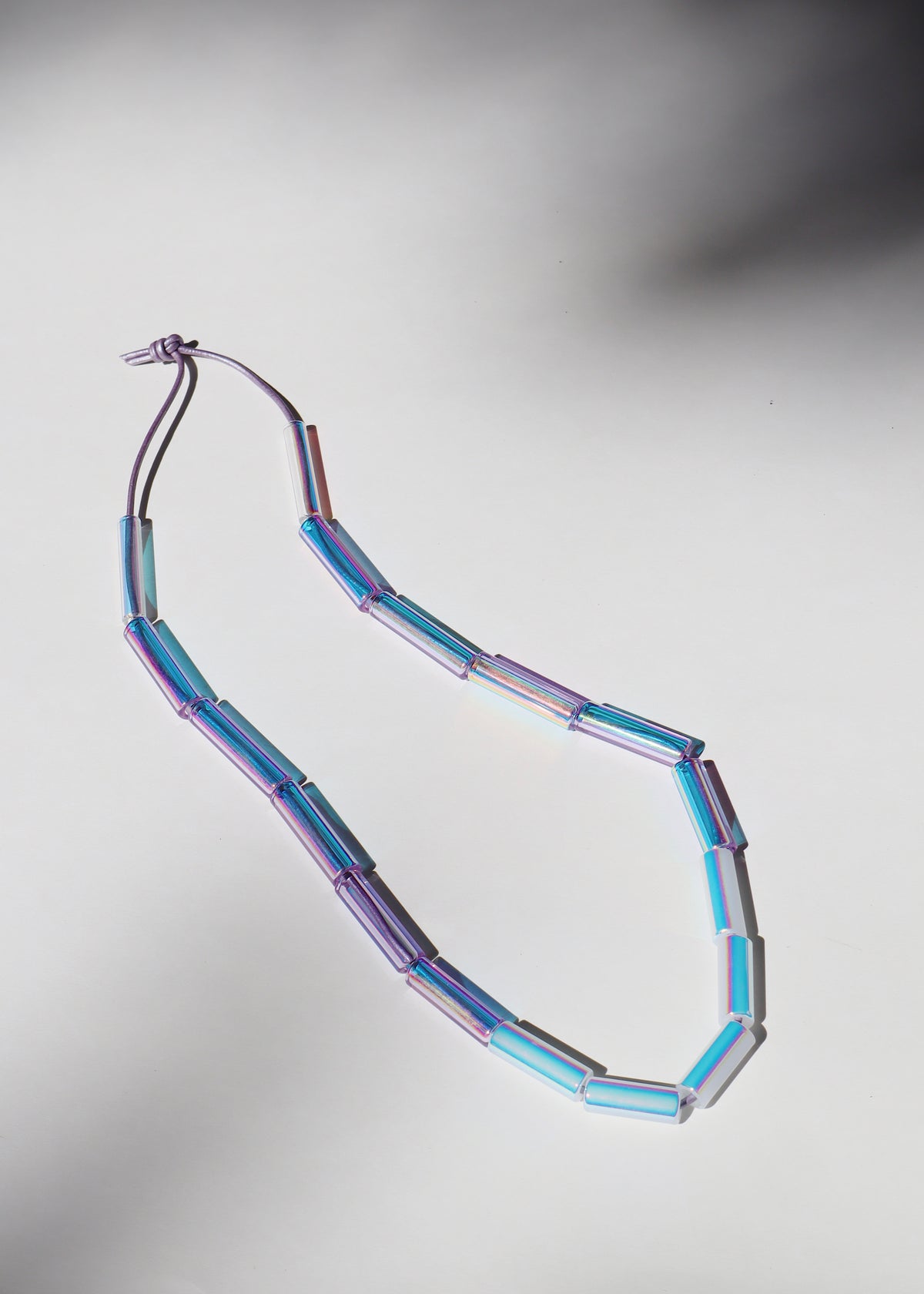 FROM THE ARCHIVES - Aura Rainbow Multi Tube Necklace