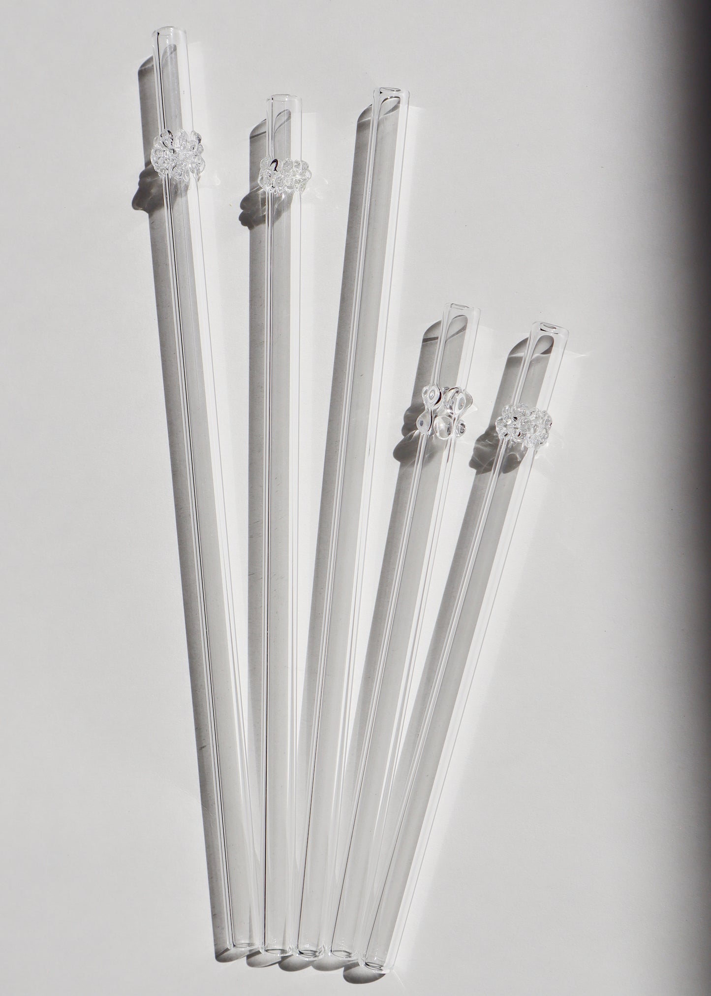 Perfectly Imperfect 40% OFF - Glass Straws - Clear Mixed Set