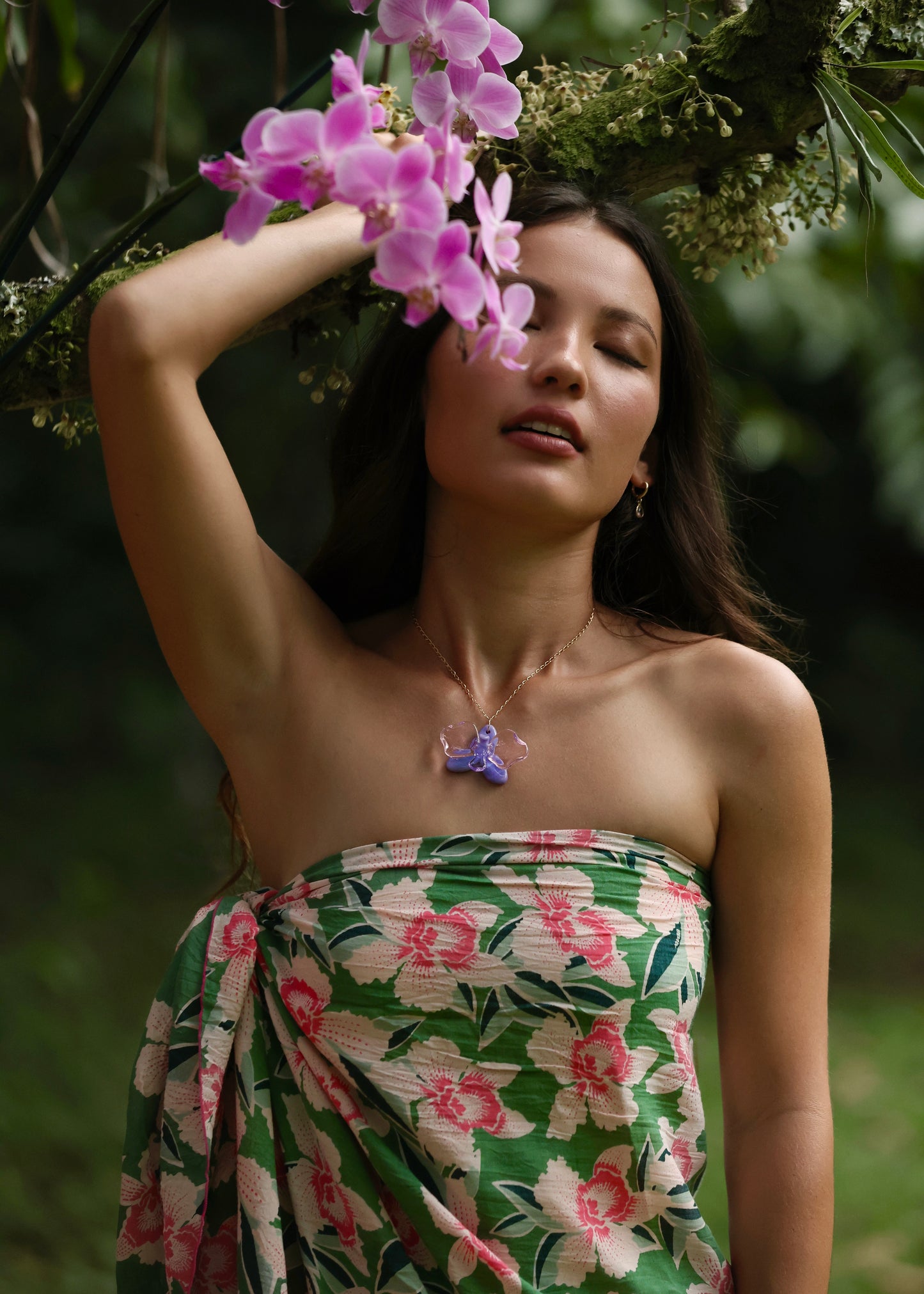 Orchid Necklace