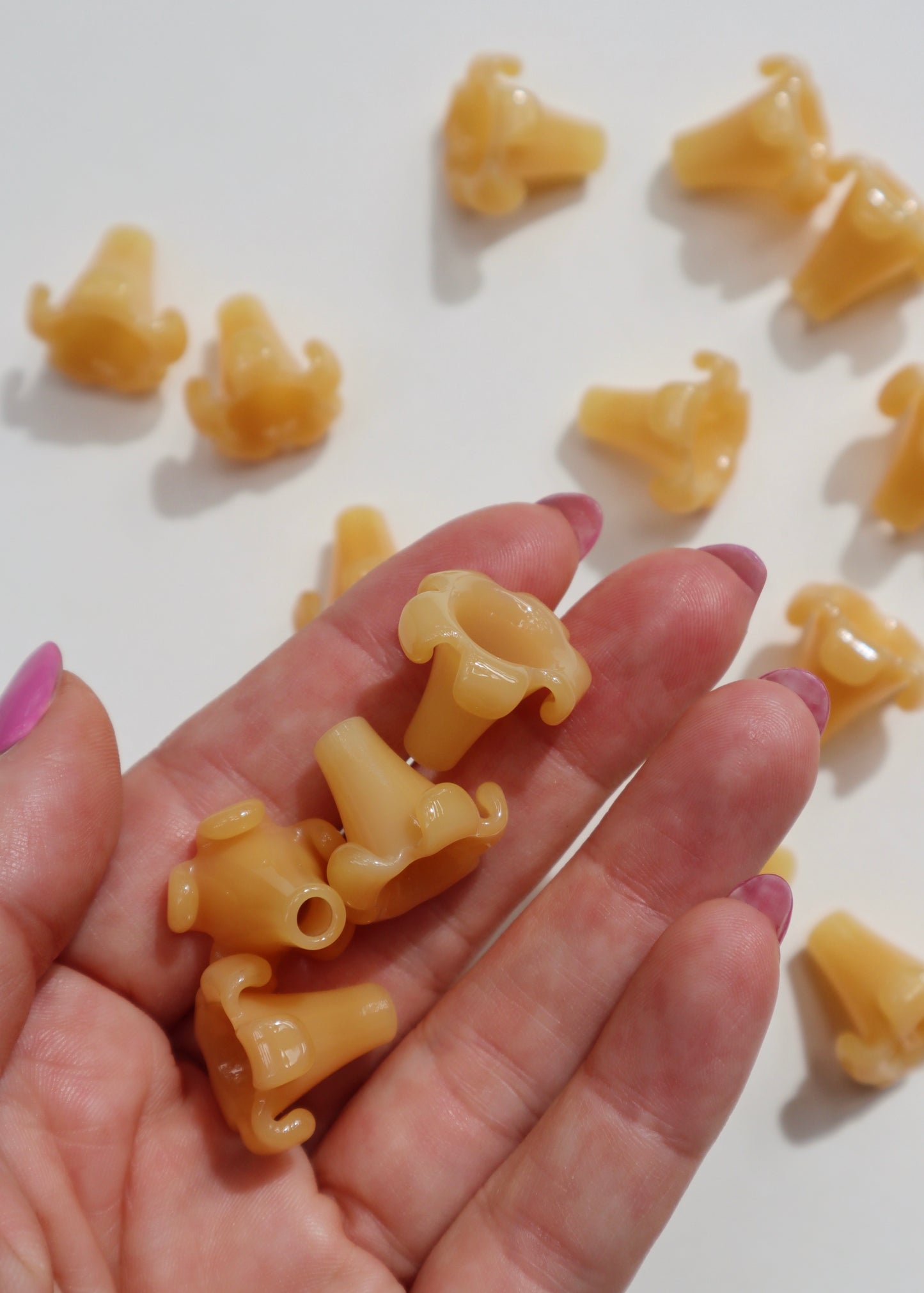 Perfectly Imperfect 40% OFF - Single Honey Yellow Puakenikeni Pua ~ Earring Size