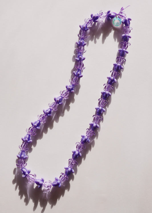 Perfectly Imperfect 40% OFF - Full Glass Crown Flower Lei with 52 Pua