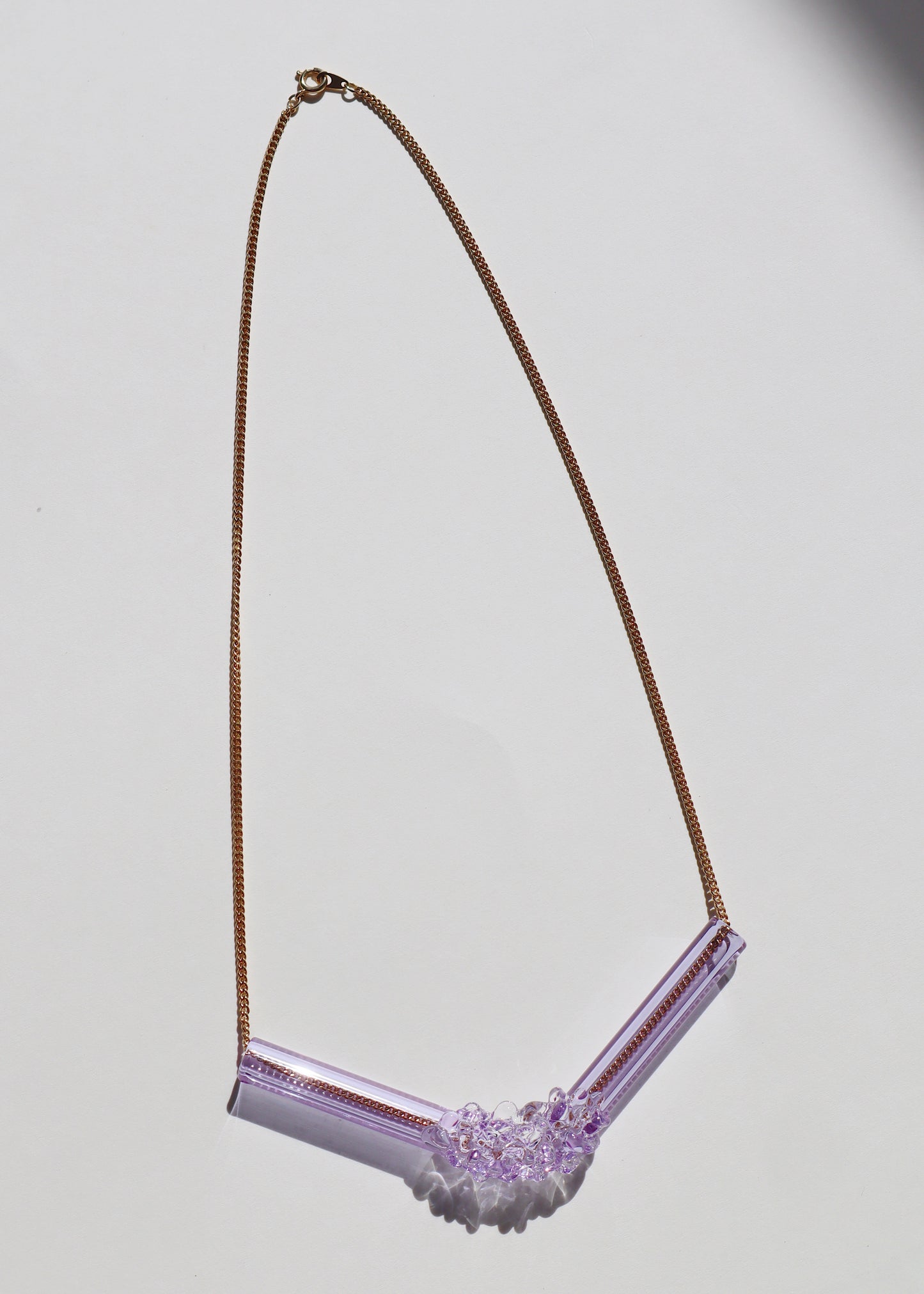 FROM THE ARCHIVES - Glass Cluster Tube Necklaces