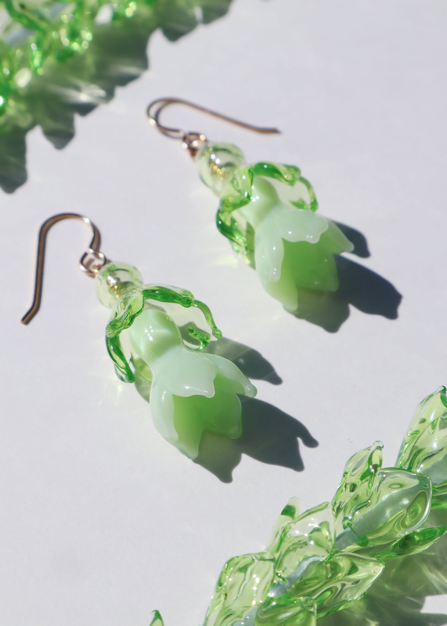 Pakalana Flower Drop Earrings