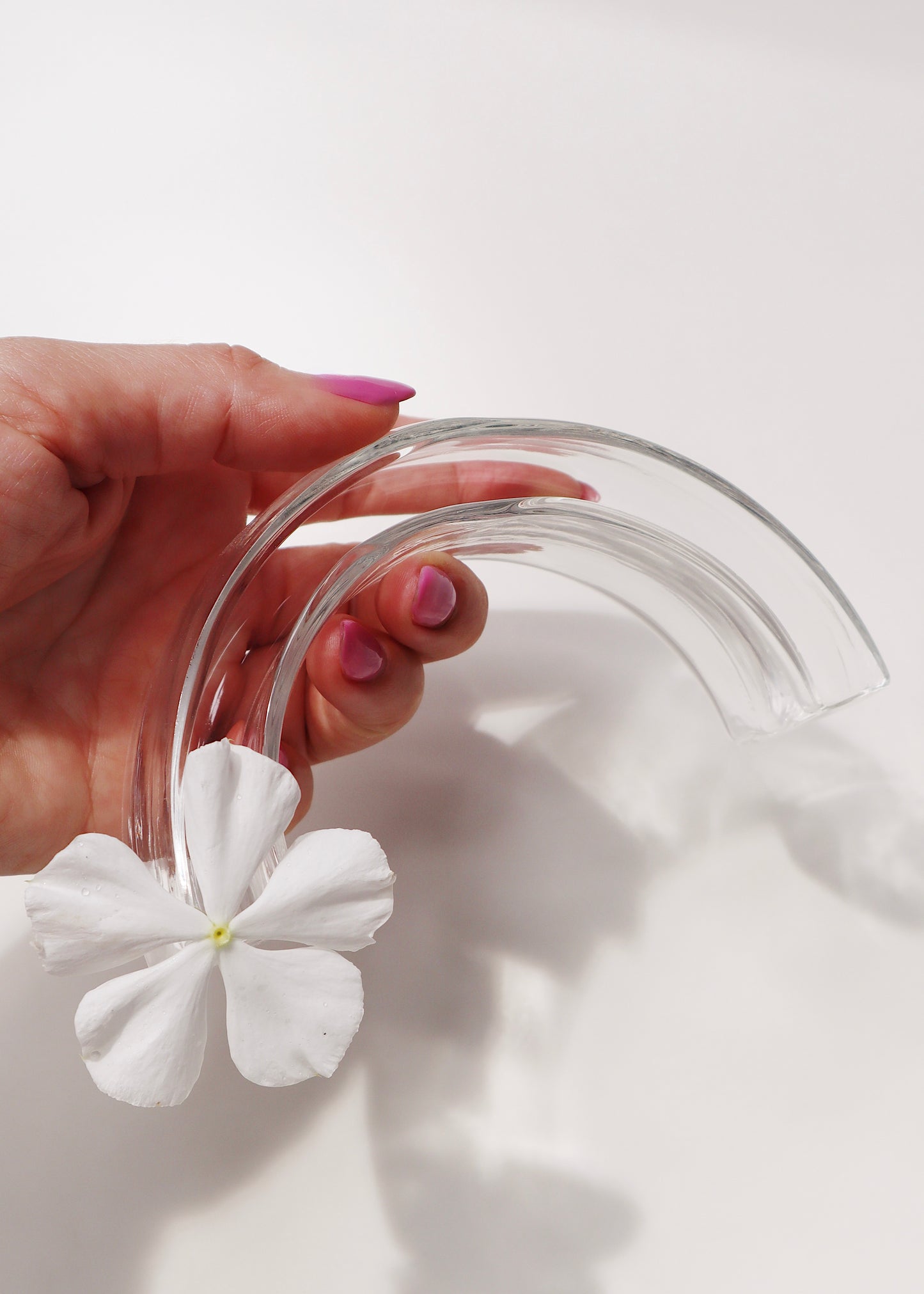 Perfectly Imperfect 40% OFF - Medium Rainbow Pua Vase - Clear