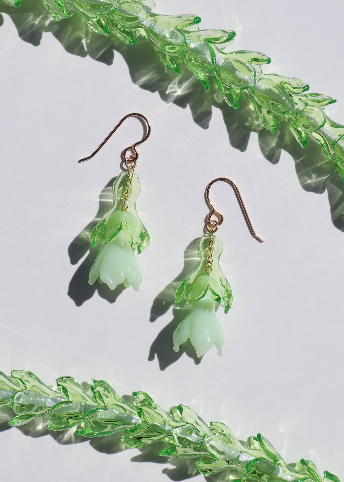 Pakalana Flower Drop Earrings