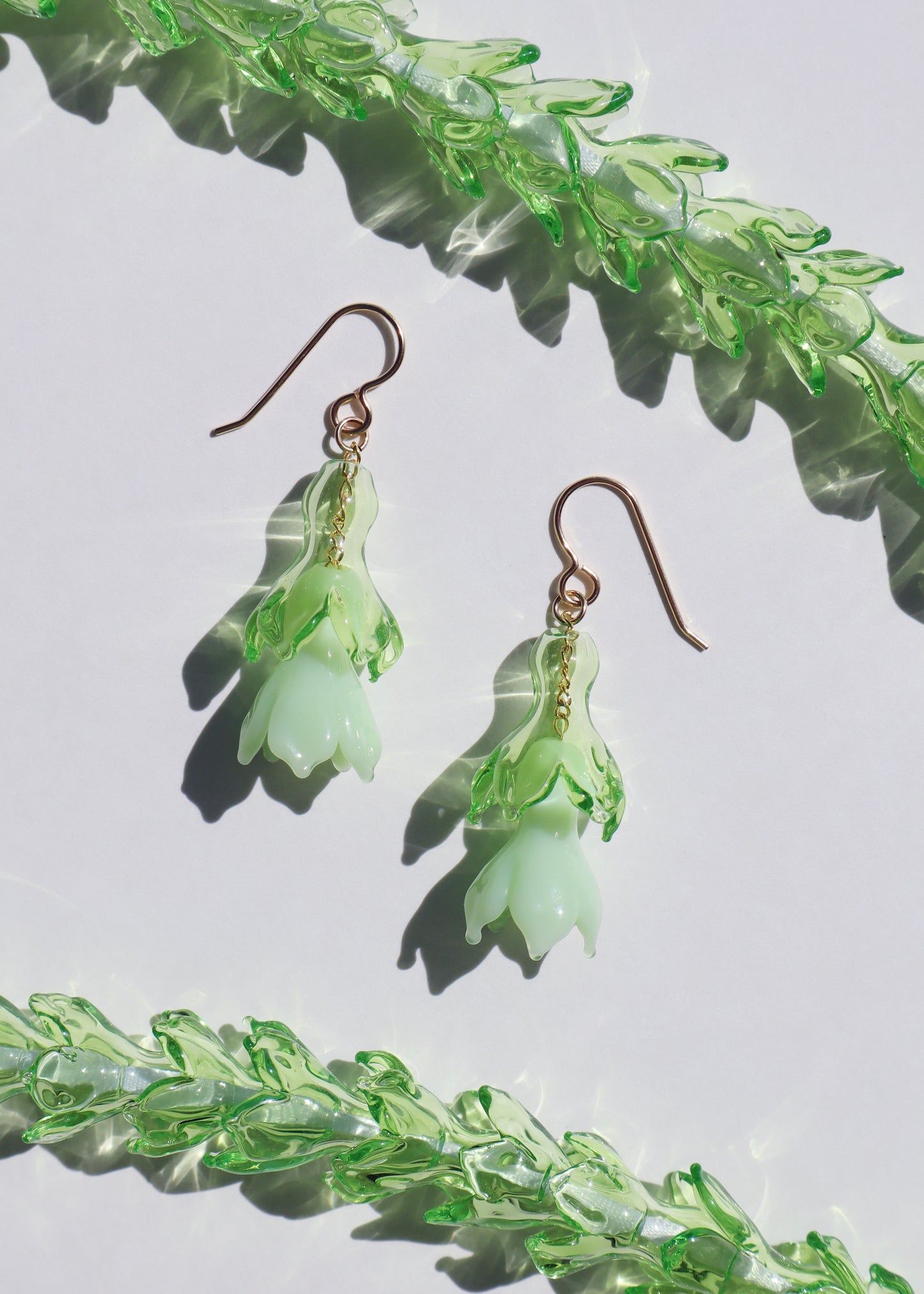 Pakalana Flower Drop Earrings