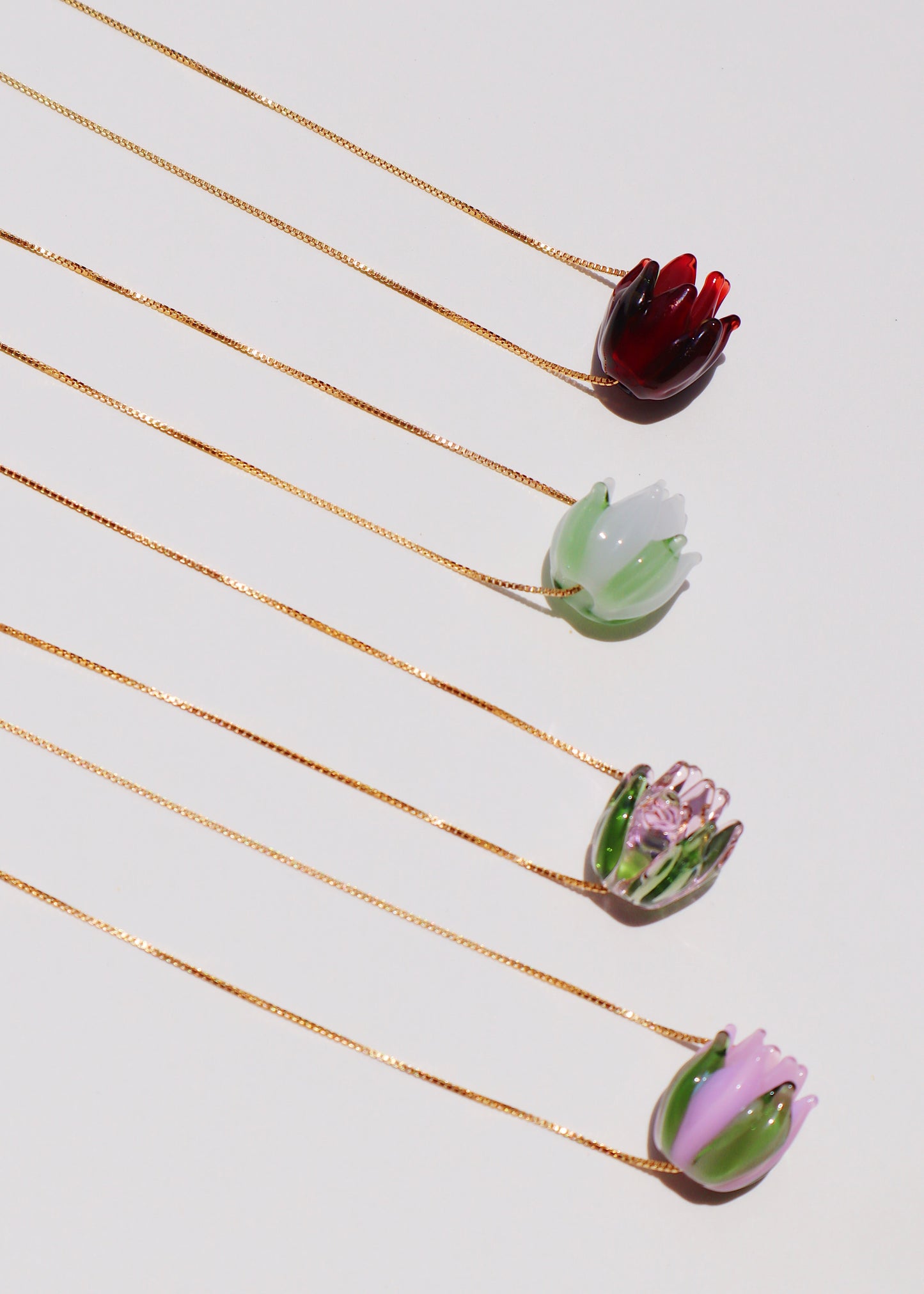 Lokelani Rose Gold Filled Box Chain Necklace, Adjustable