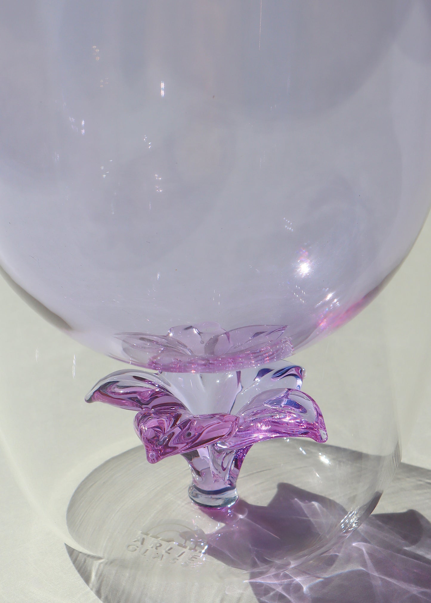Plumeria Glass Tumbler Cup